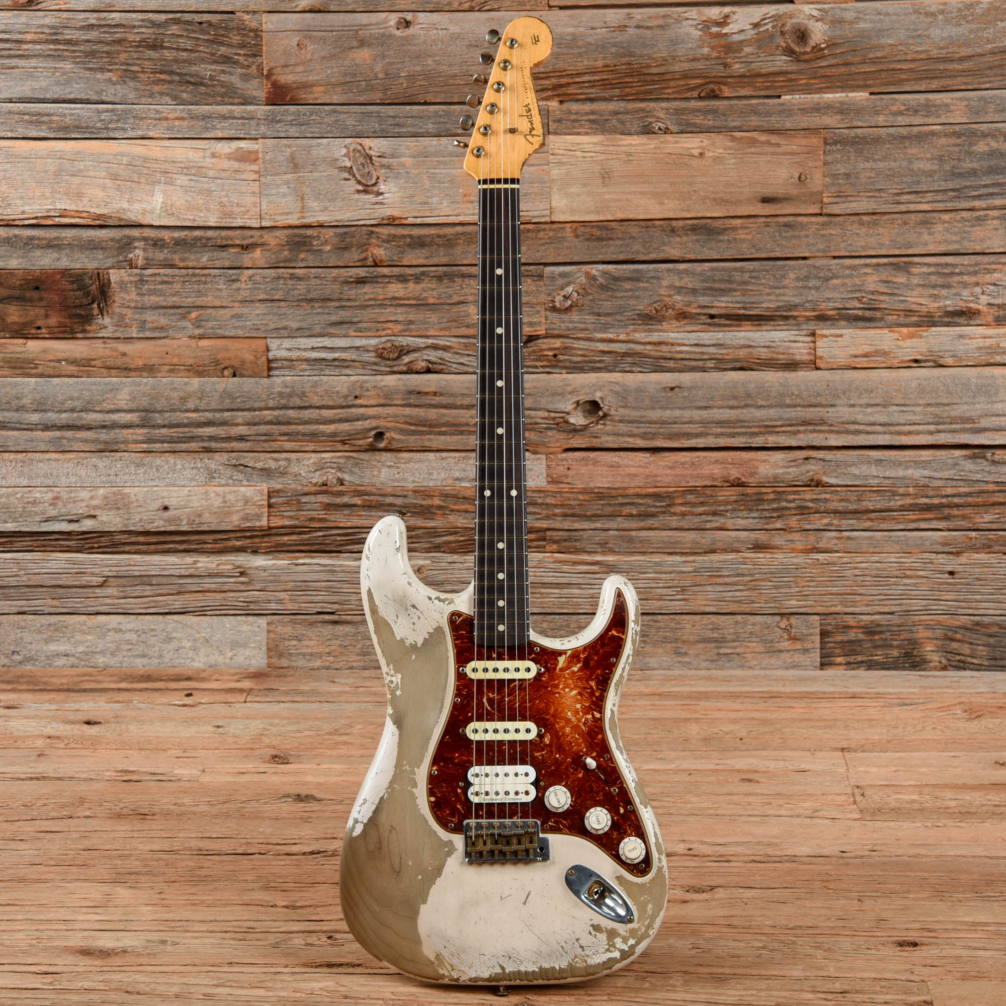 Fender Custom Shop Masterbuilt Austin MacNutt '59 Stratocaster HSS Ultra Heavy Relic Olympic White 2022 Electric Guitars / Solid Body