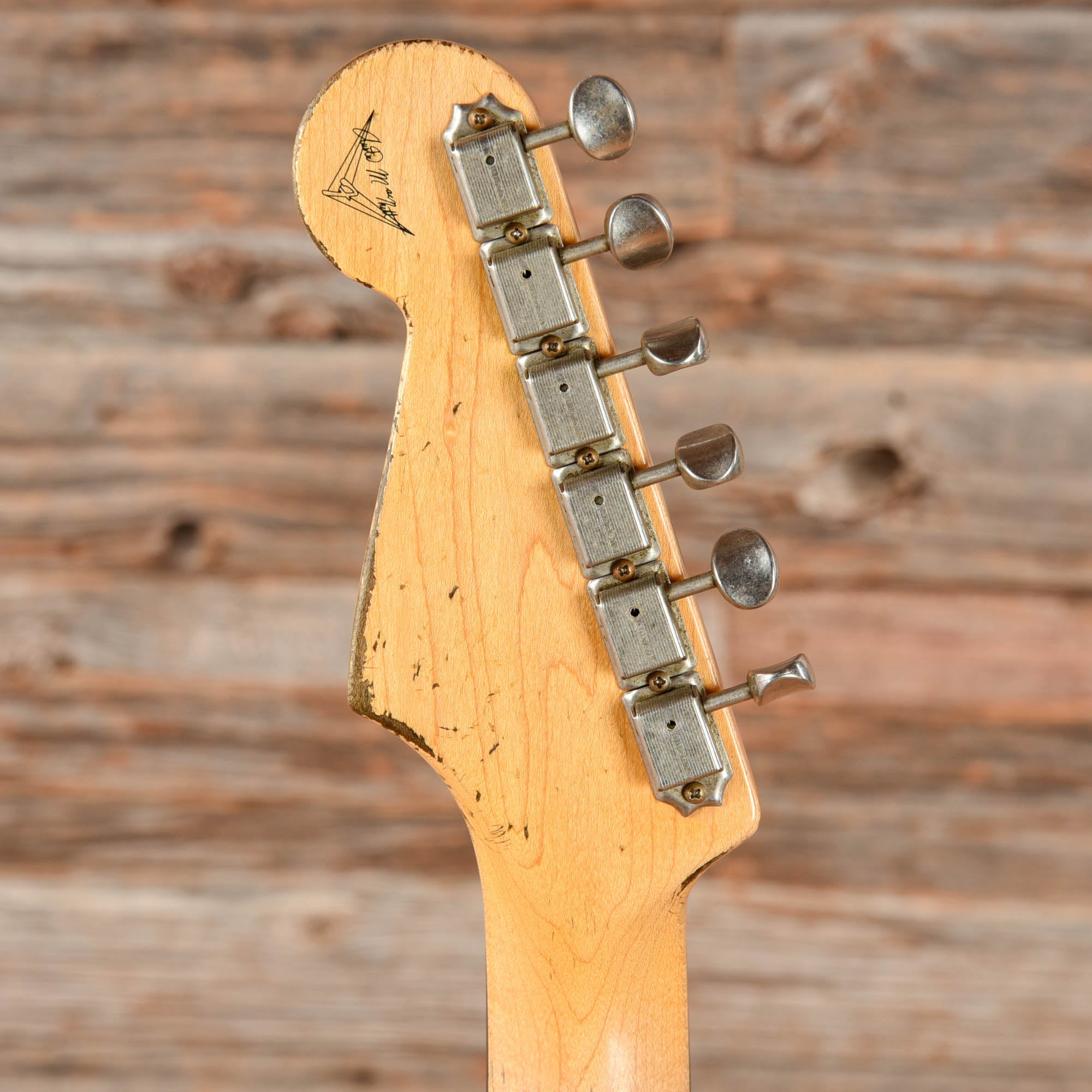 Fender Custom Shop Masterbuilt Austin MacNutt '59 Stratocaster HSS Ultra Heavy Relic Olympic White 2022 Electric Guitars / Solid Body