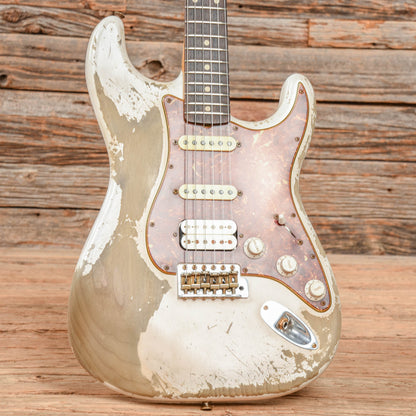 Fender Custom Shop Masterbuilt Austin MacNutt '59 Stratocaster HSS Ultra Heavy Relic Olympic White 2022 Electric Guitars / Solid Body