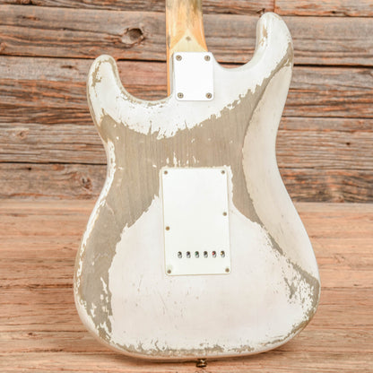 Fender Custom Shop Masterbuilt Austin MacNutt '59 Stratocaster HSS Ultra Heavy Relic Olympic White 2022 Electric Guitars / Solid Body