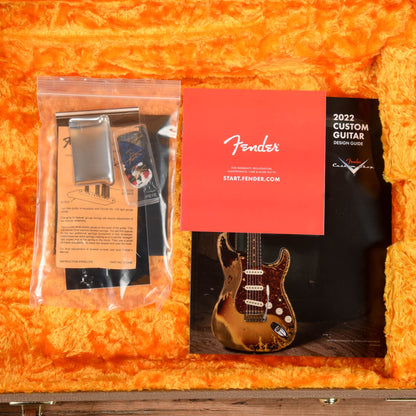 Fender Custom Shop Masterbuilt Austin MacNutt '59 Stratocaster HSS Ultra Heavy Relic Olympic White 2022 Electric Guitars / Solid Body