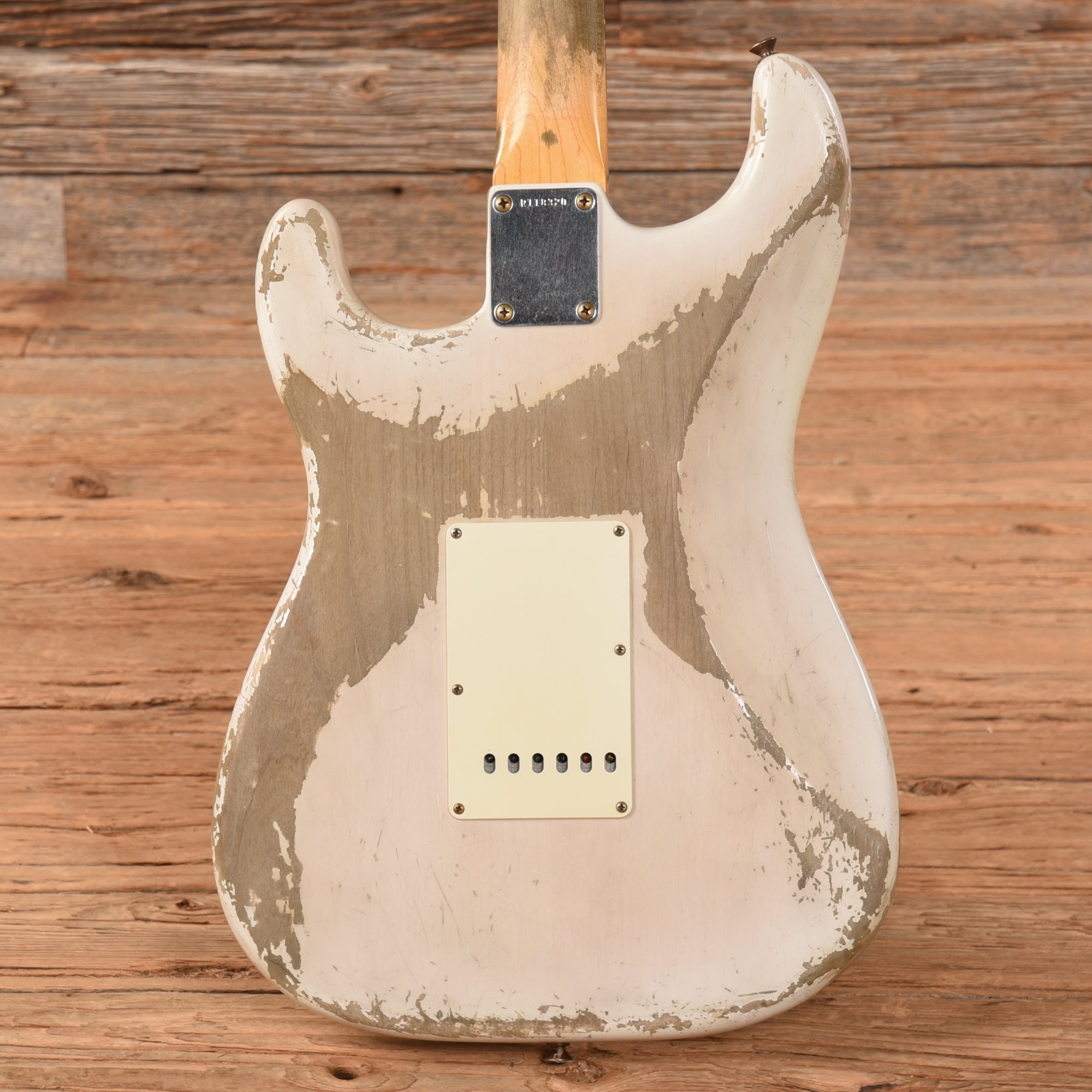 Fender Custom Shop Masterbuilt Austin MacNutt '59 Stratocaster HSS Ultra Heavy Relic Olympic White 2022 Electric Guitars / Solid Body