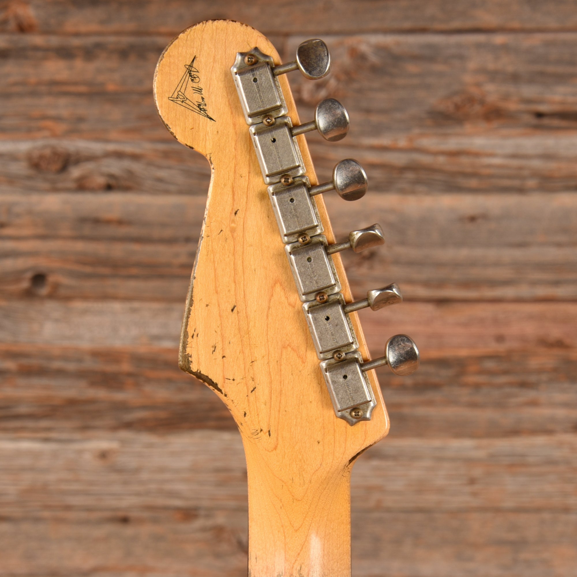 Fender Custom Shop Masterbuilt Austin MacNutt '59 Stratocaster HSS Ultra Heavy Relic Olympic White 2022 Electric Guitars / Solid Body
