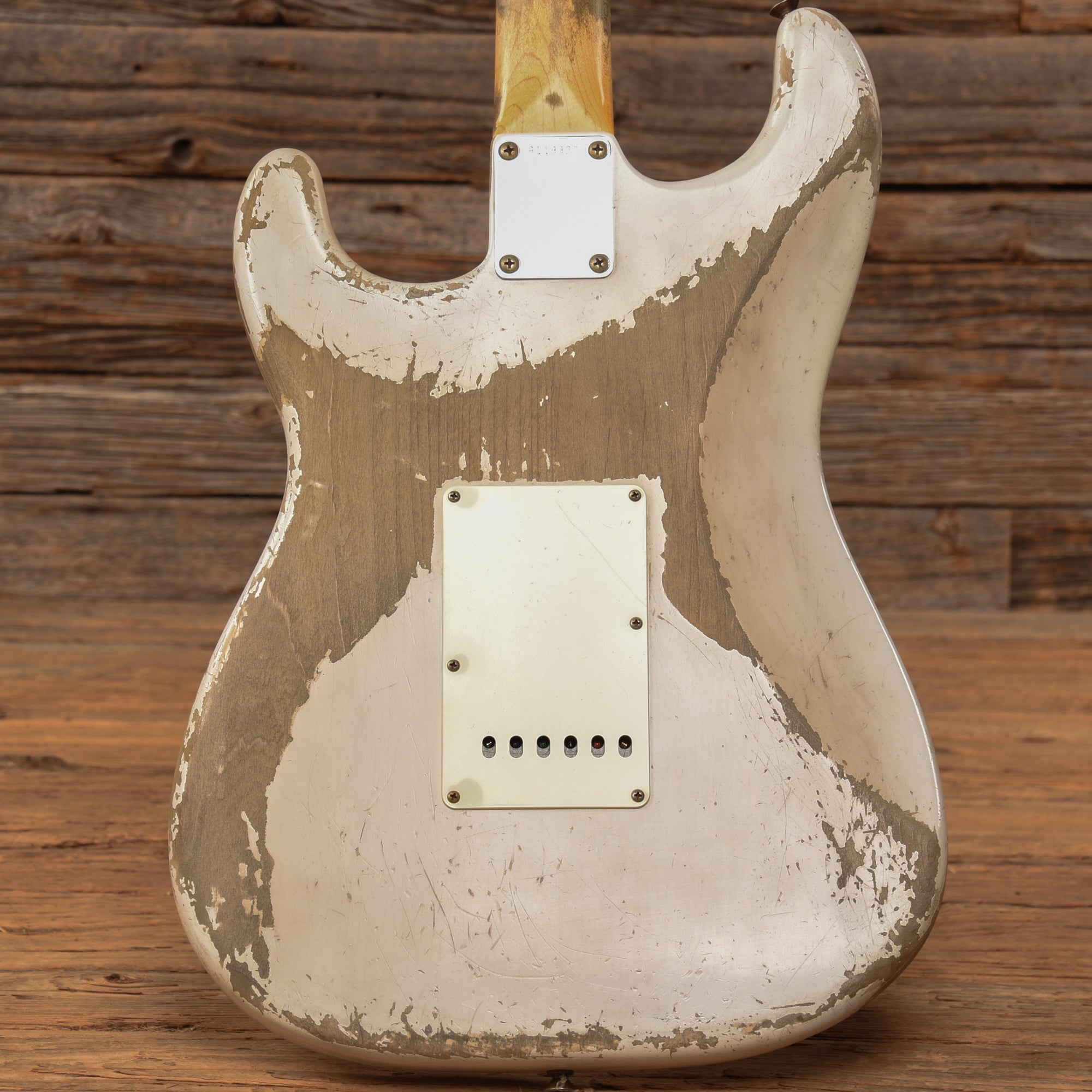 Fender Custom Shop Masterbuilt Austin MacNutt '59 Stratocaster HSS Ultra Heavy Relic Olympic White 2022 Electric Guitars / Solid Body