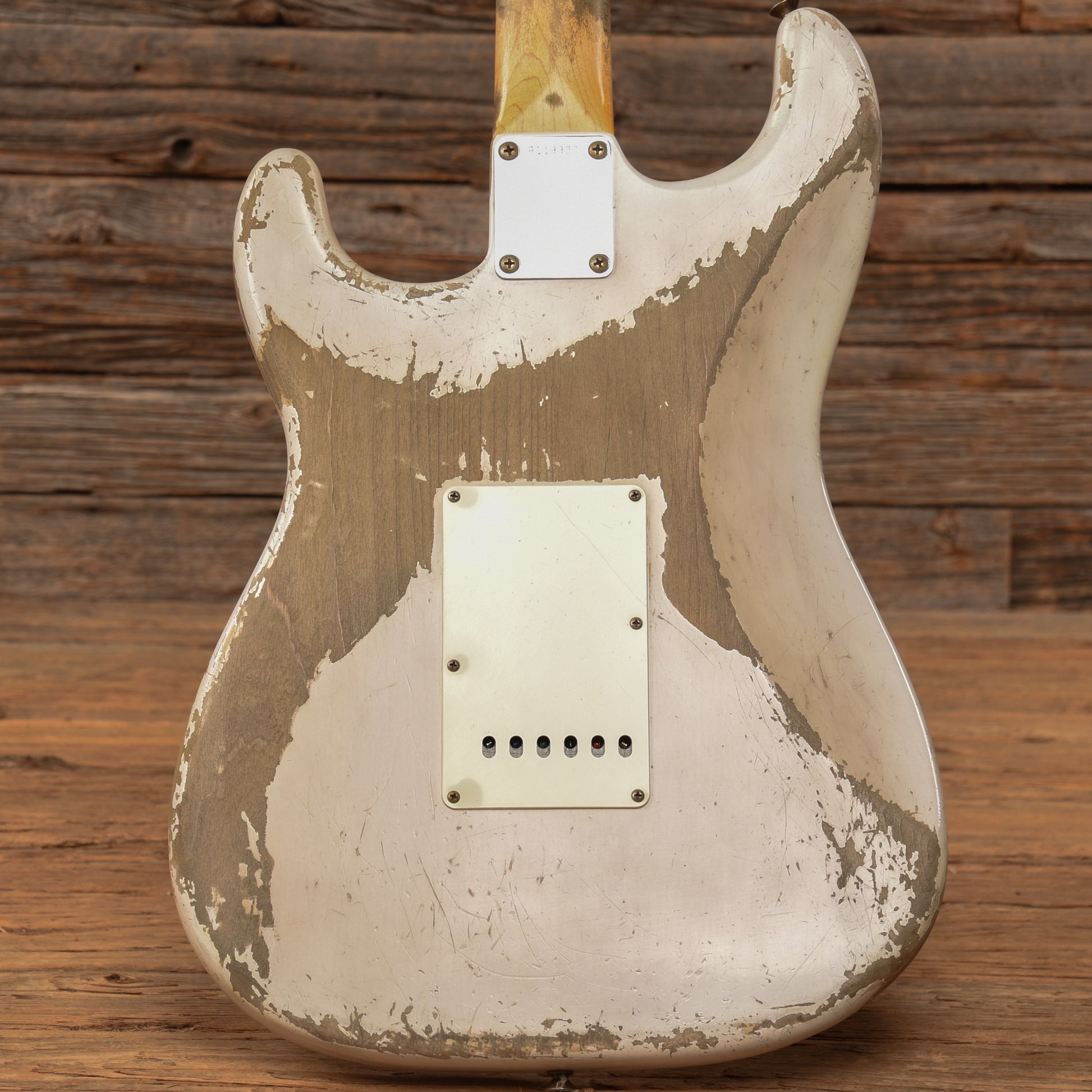 Fender Custom Shop Masterbuilt Austin MacNutt '59 Stratocaster HSS Ultra Heavy Relic Olympic White 2022 Electric Guitars / Solid Body