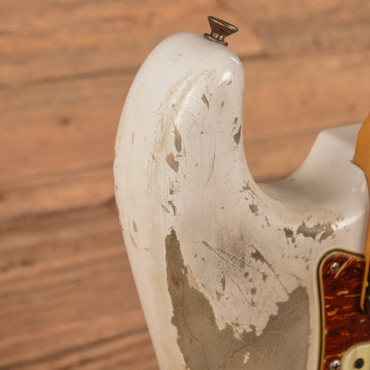 Fender Custom Shop Masterbuilt Austin MacNutt '59 Stratocaster HSS Ultra Heavy Relic Olympic White 2022 Electric Guitars / Solid Body