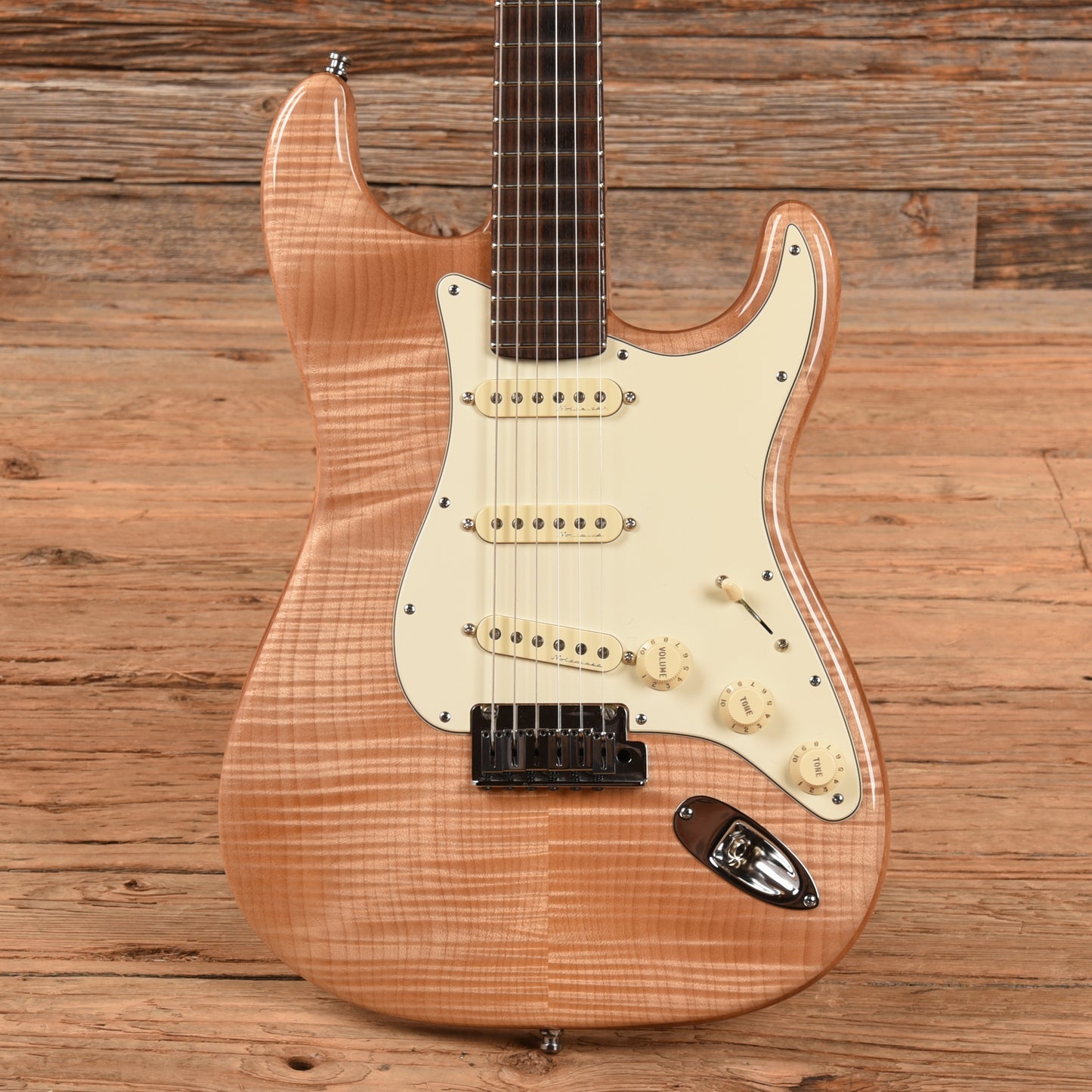 Fender Custom Shop Masterbuilt Dennis Galuszka NOS FMT Stratocaster Natural Electric Guitars / Solid Body