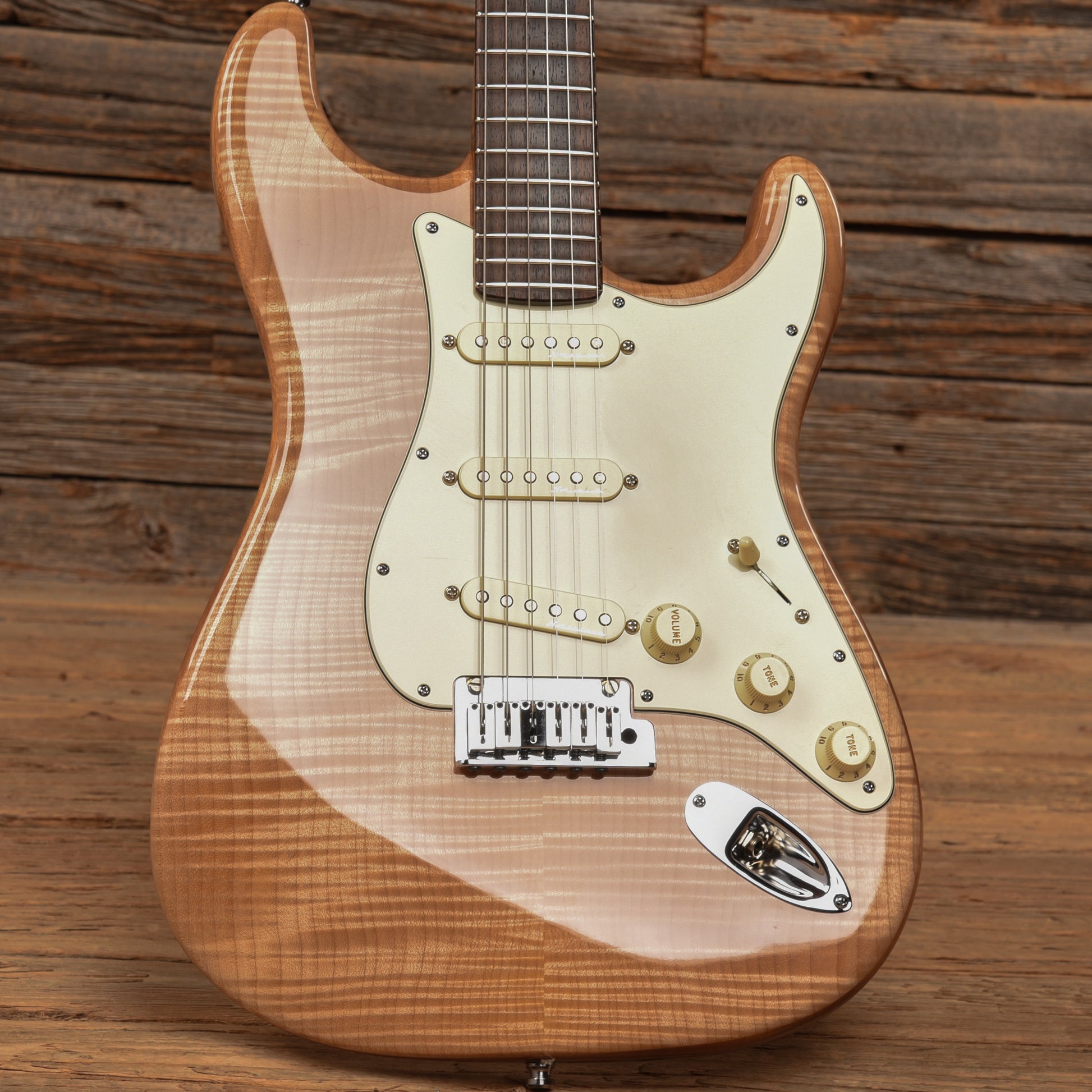 Fender Custom Shop Masterbuilt Dennis Galuszka NOS FMT Stratocaster Natural Electric Guitars / Solid Body
