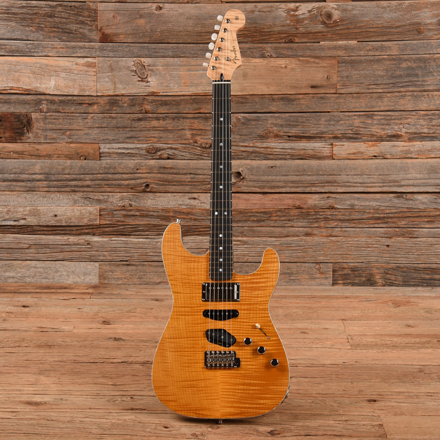 Fender Custom Shop Masterbuilt Kyle McMillin HST Strat NOS Amber 2019 Electric Guitars / Solid Body