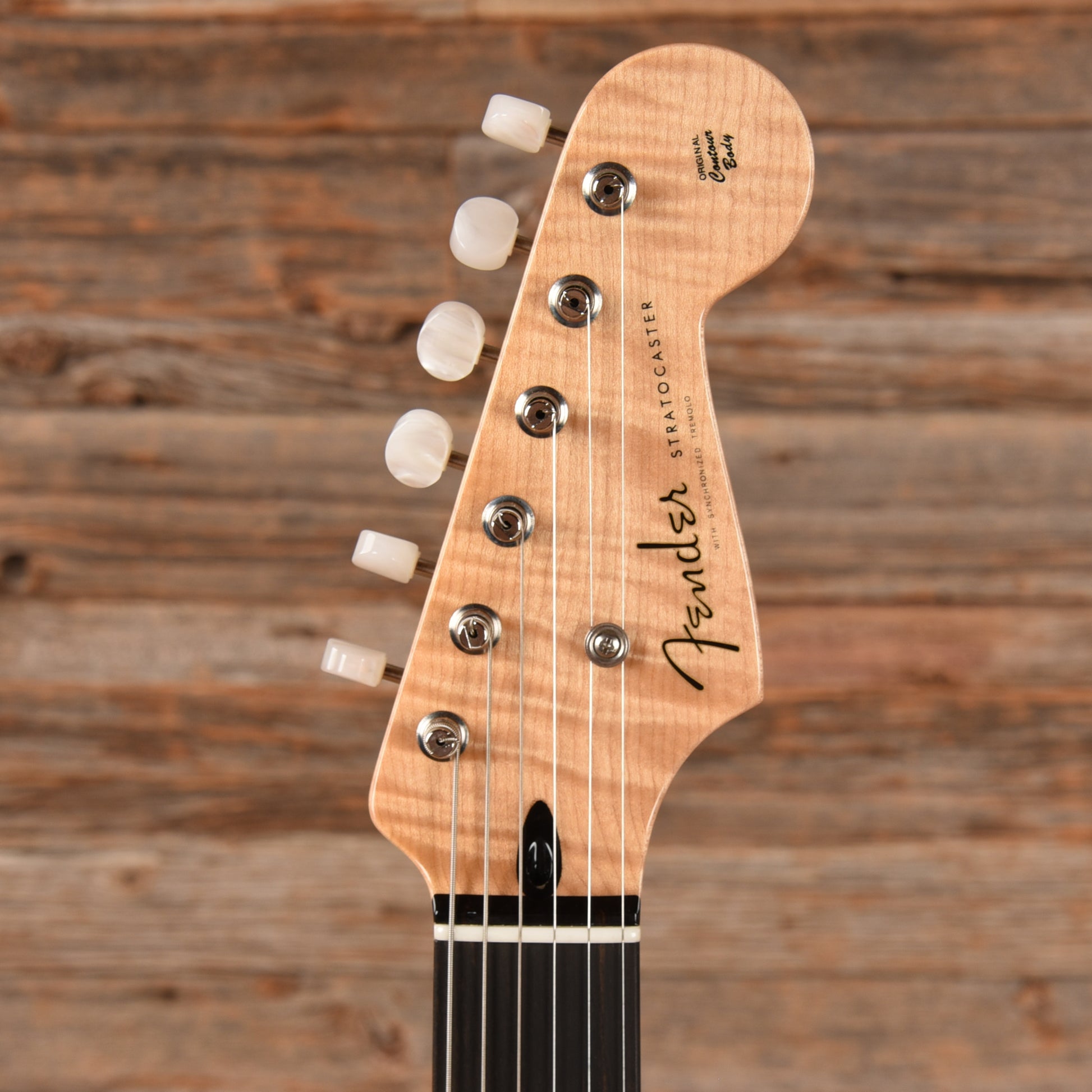 Fender Custom Shop Masterbuilt Kyle McMillin HST Strat NOS Amber 2019 Electric Guitars / Solid Body