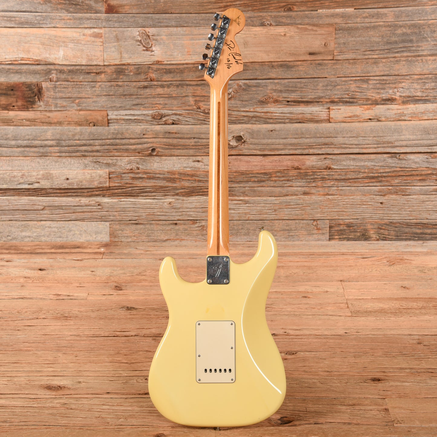 Fender Custom Shop Masterbuilt Reverse Proto Stratocaster Vintage White 2005 Electric Guitars / Solid Body