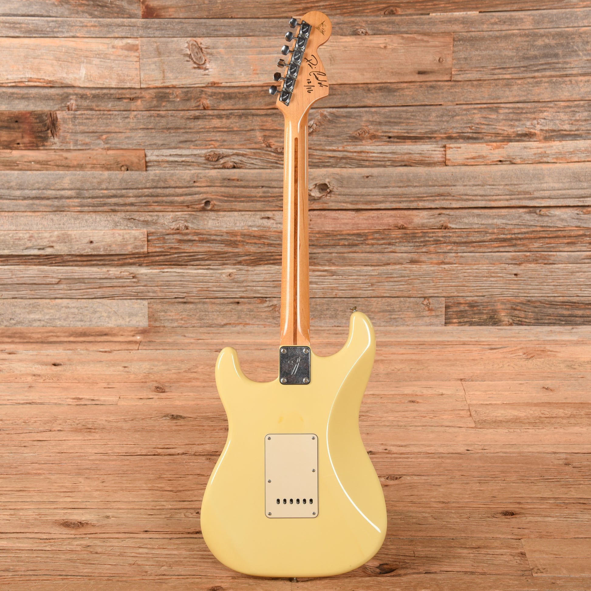 Fender Custom Shop Masterbuilt Reverse Proto Stratocaster Vintage White 2005 Electric Guitars / Solid Body