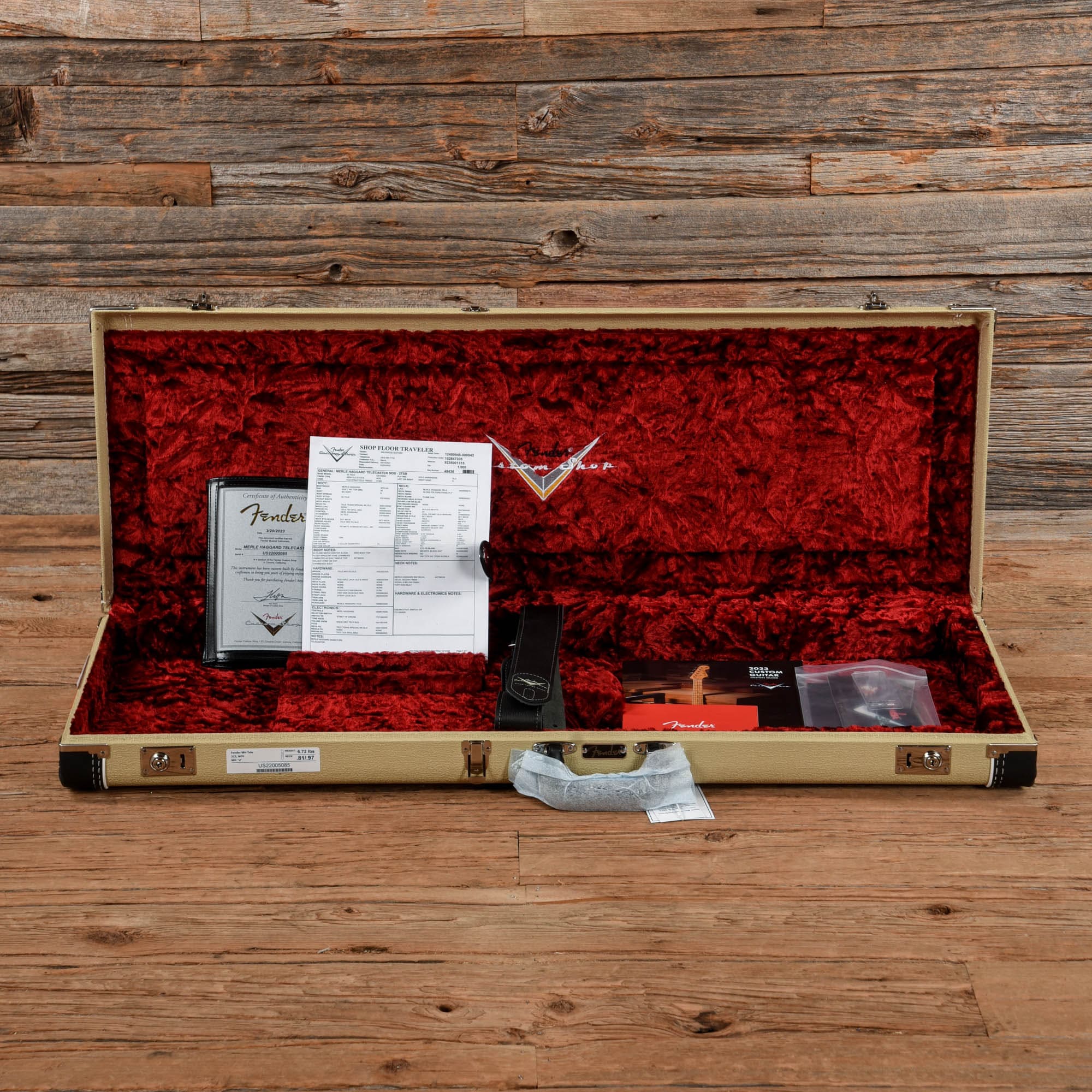 Fender Custom Shop Merle Haggard 