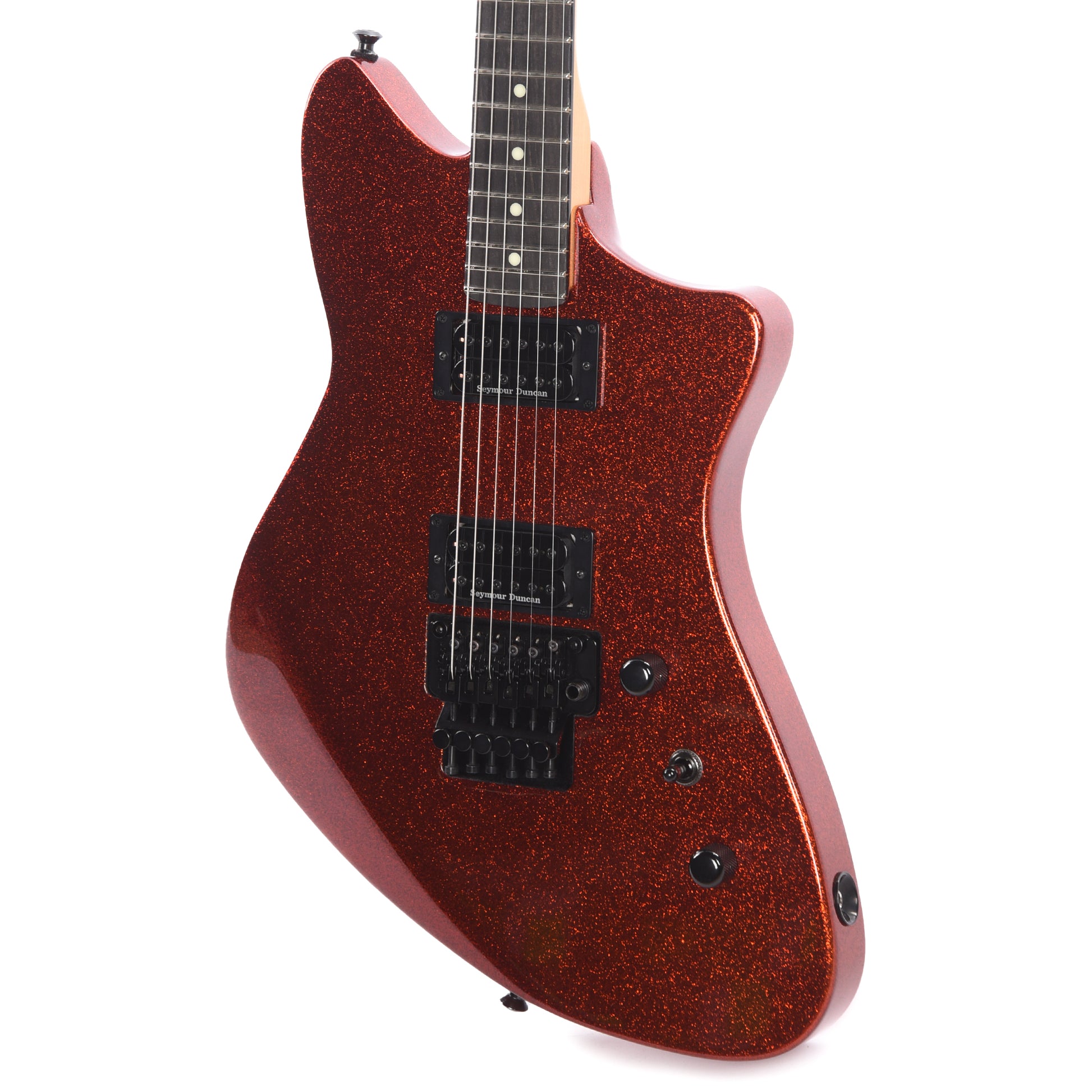 Fender Custom Shop Meteora NOS Burnt Orange Sparkle Apprentice Built by Ron Jessurun Electric Guitars / Solid Body