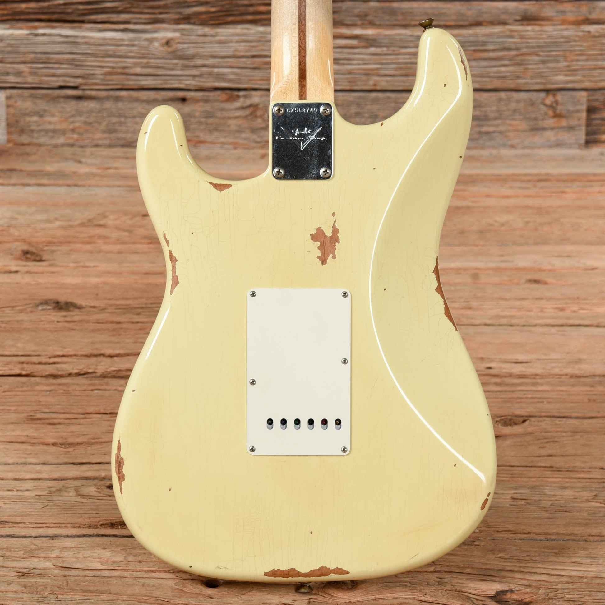 Fender Custom Shop MVP 60's Stratocaster Relic Olympic White 2023 Electric Guitars / Solid Body
