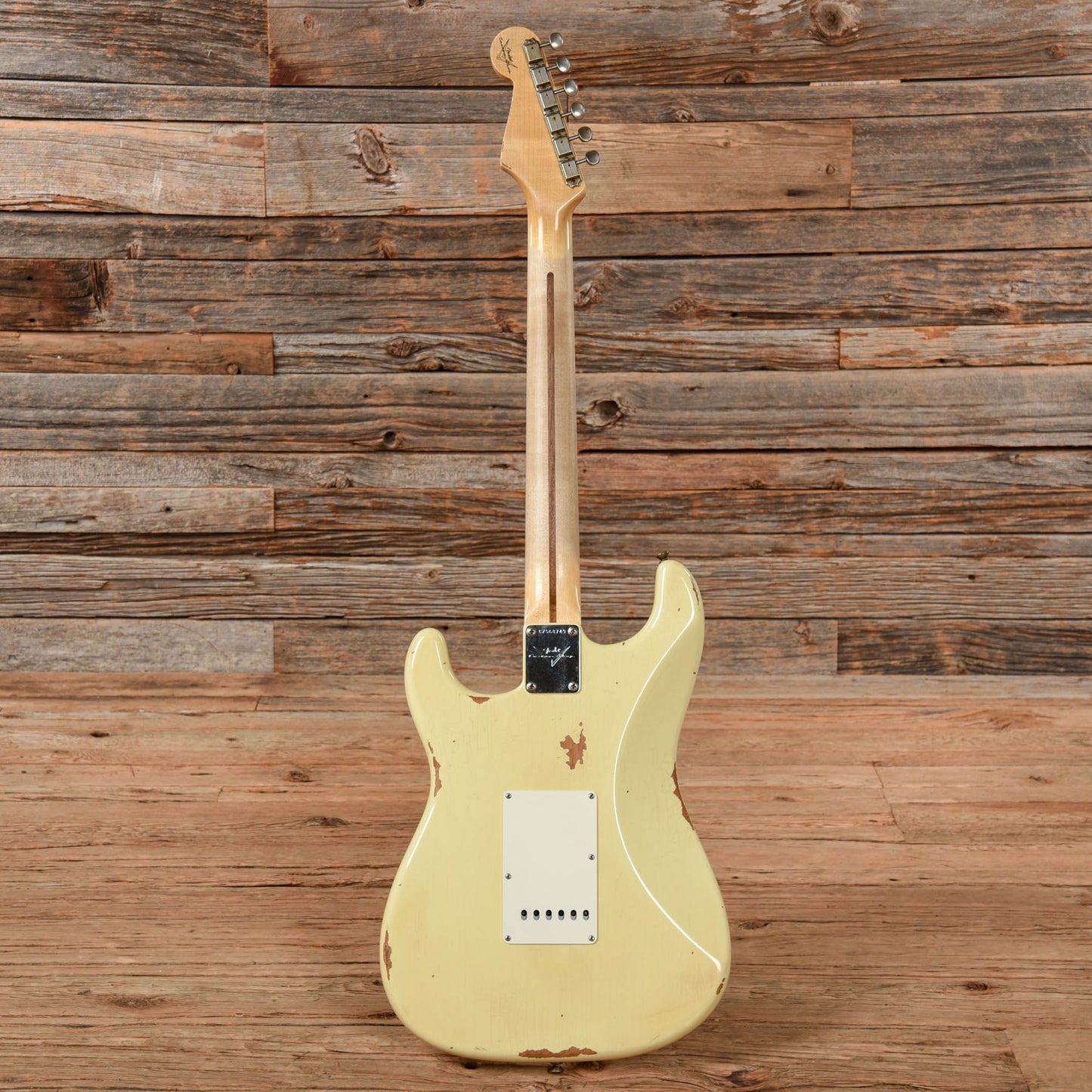 Fender Custom Shop MVP 60's Stratocaster Relic Olympic White 2023 Electric Guitars / Solid Body