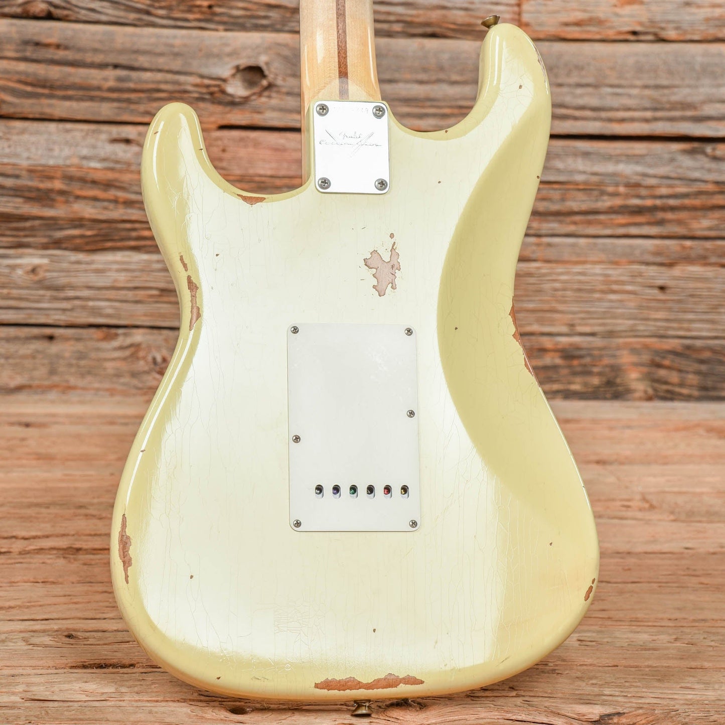 Fender Custom Shop MVP 60's Stratocaster Relic Olympic White 2023 Electric Guitars / Solid Body