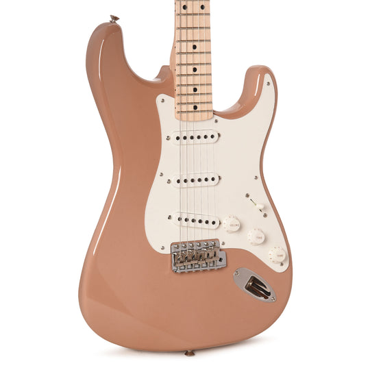 Fender Custom Shop NAMM Limited Edition 1958 Compound Radius Stratocaster Time Capsule Dirty Shell Pink Electric Guitars / Solid Body