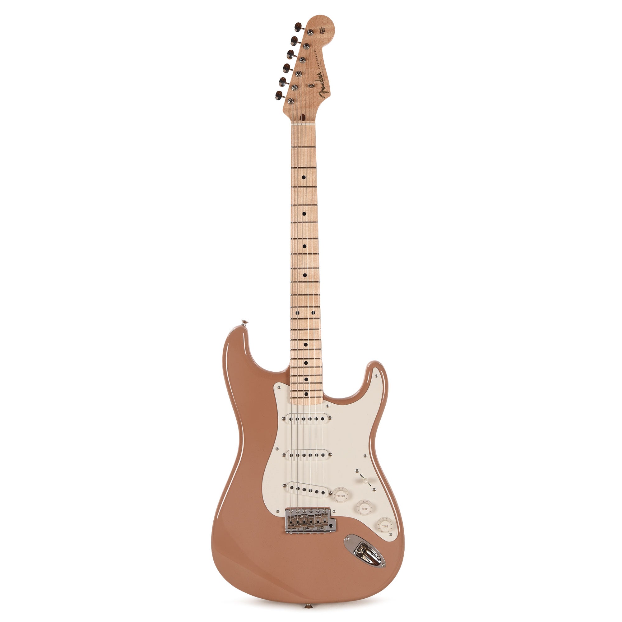 Fender Custom Shop NAMM Limited Edition 1958 Compound Radius Stratocaster Time Capsule Dirty Shell Pink Electric Guitars / Solid Body