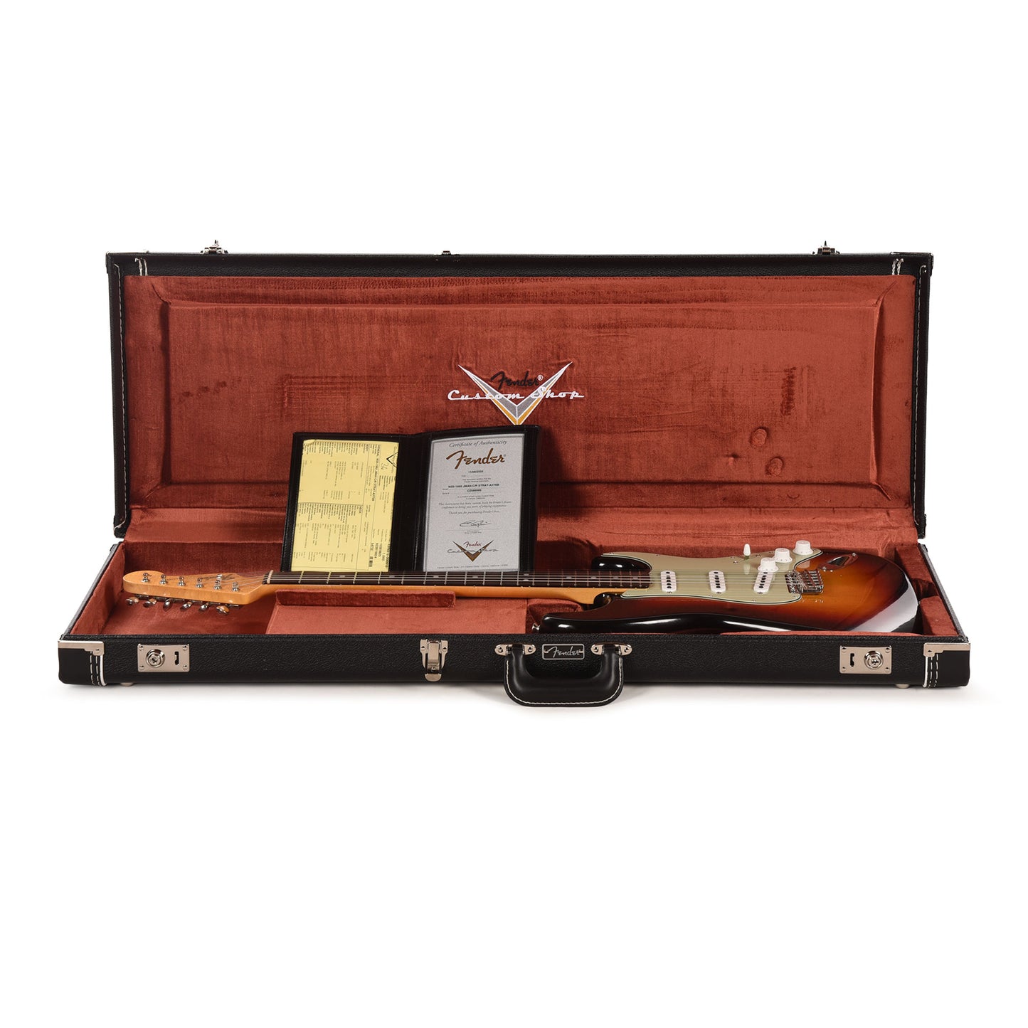 Fender Custom Shop NAMM Limited Edition 1965 Compound Radius Stratocaster Journeyman Relic Aged 3-Color Sunburst Electric Guitars / Solid Body