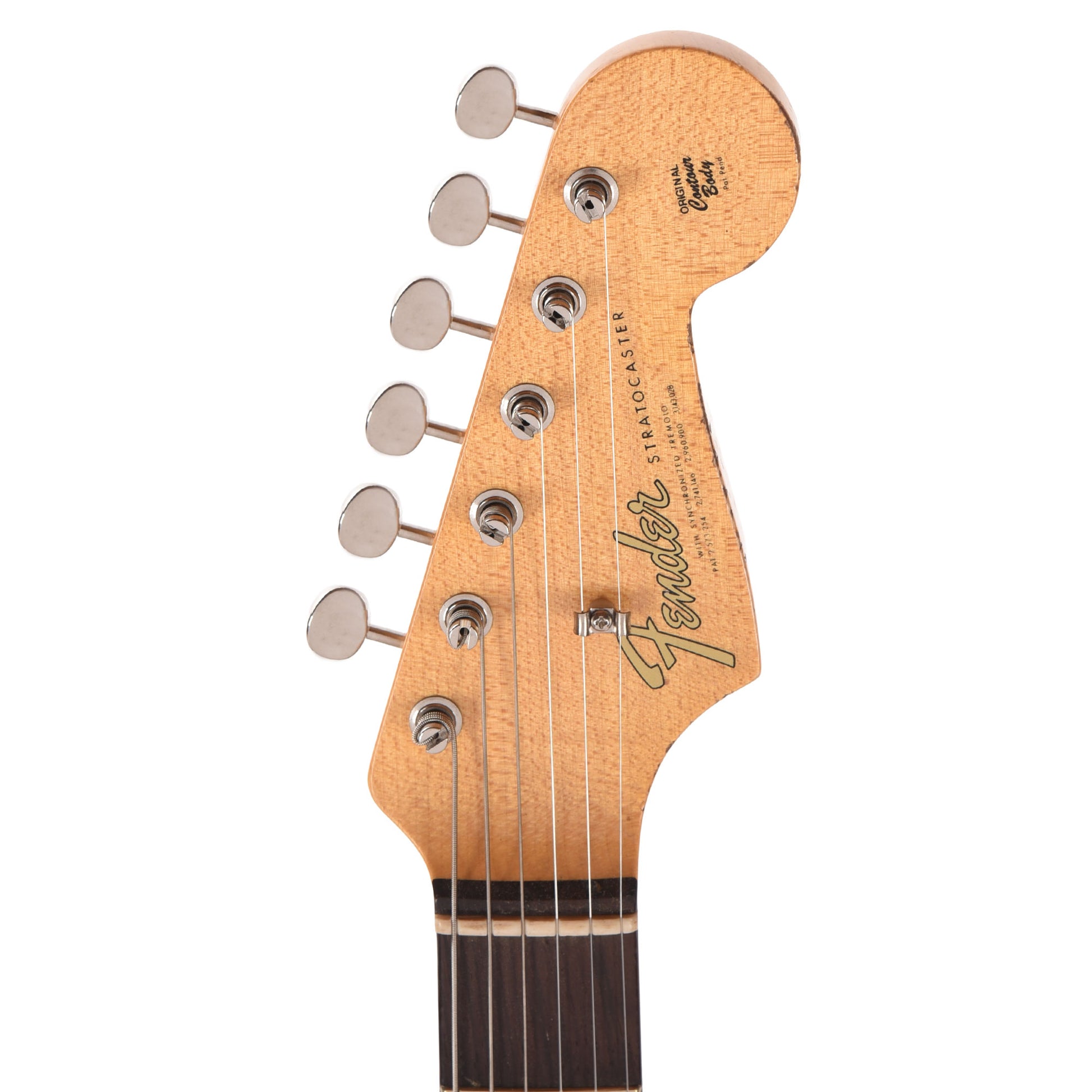 Fender Custom Shop NAMM Limited Edition 1965 Compound Radius Stratocaster Journeyman Relic Aged 3-Color Sunburst Electric Guitars / Solid Body