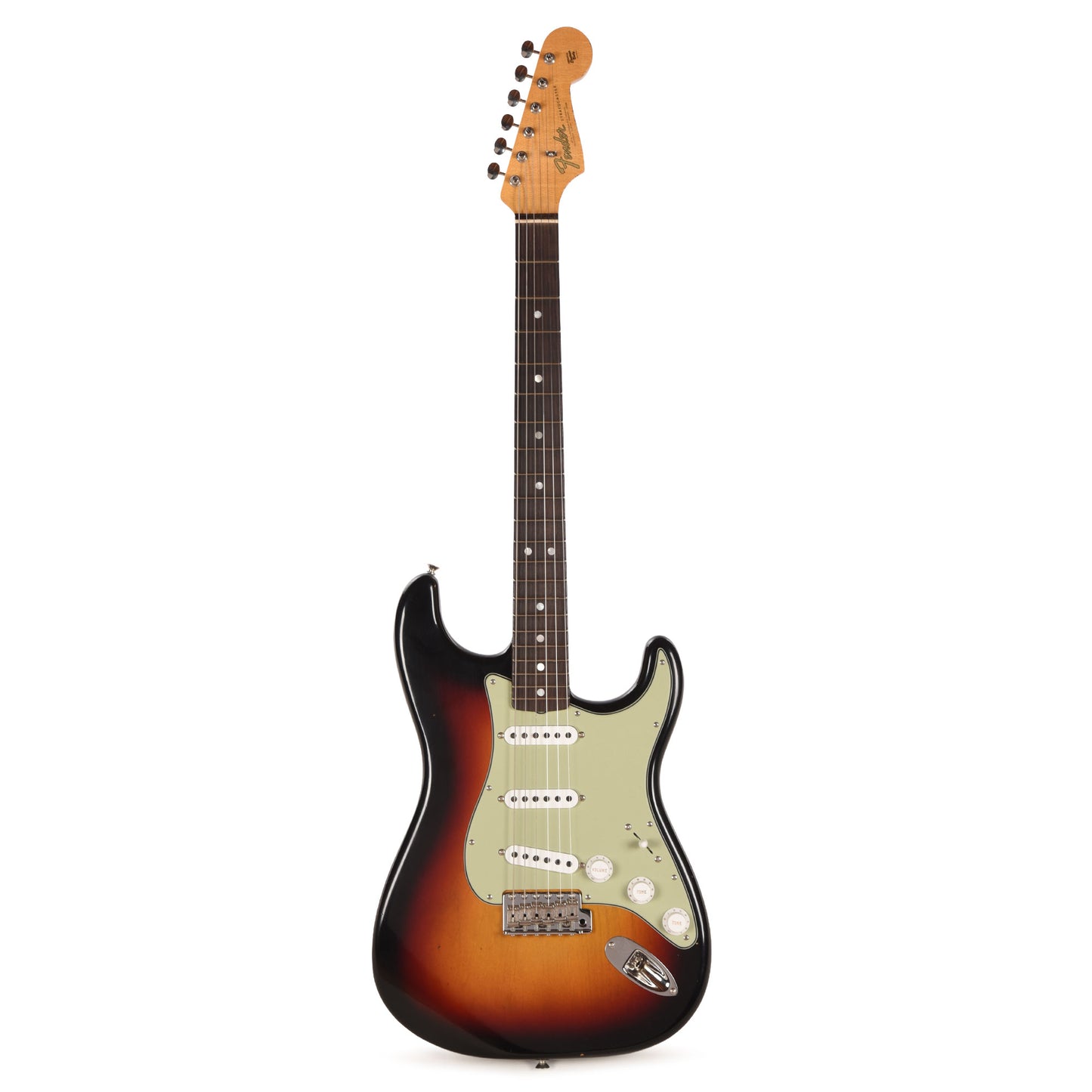 Fender Custom Shop NAMM Limited Edition 1965 Compound Radius Stratocaster Journeyman Relic Aged 3-Color Sunburst Electric Guitars / Solid Body