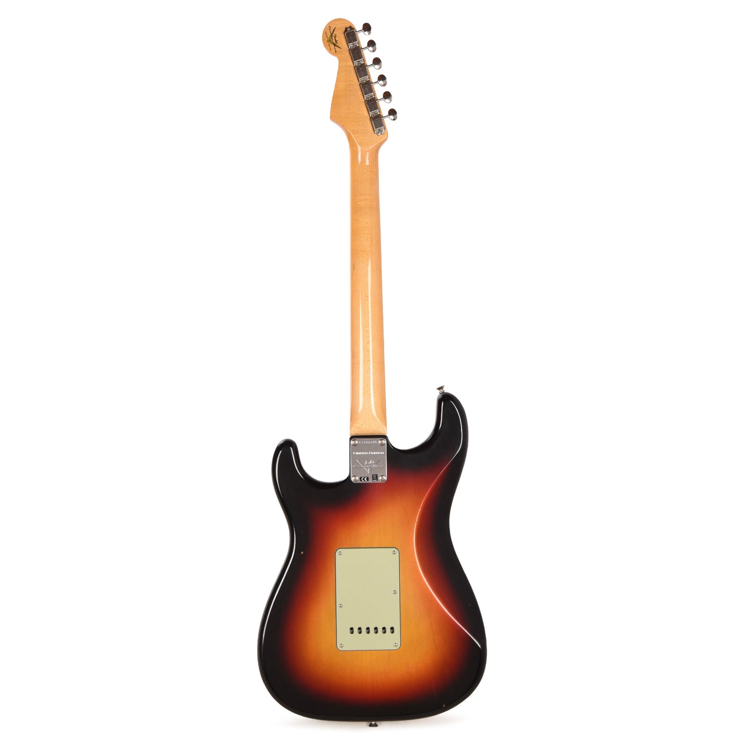 Fender Custom Shop NAMM Limited Edition 1965 Compound Radius Stratocaster Journeyman Relic Aged 3-Color Sunburst Electric Guitars / Solid Body