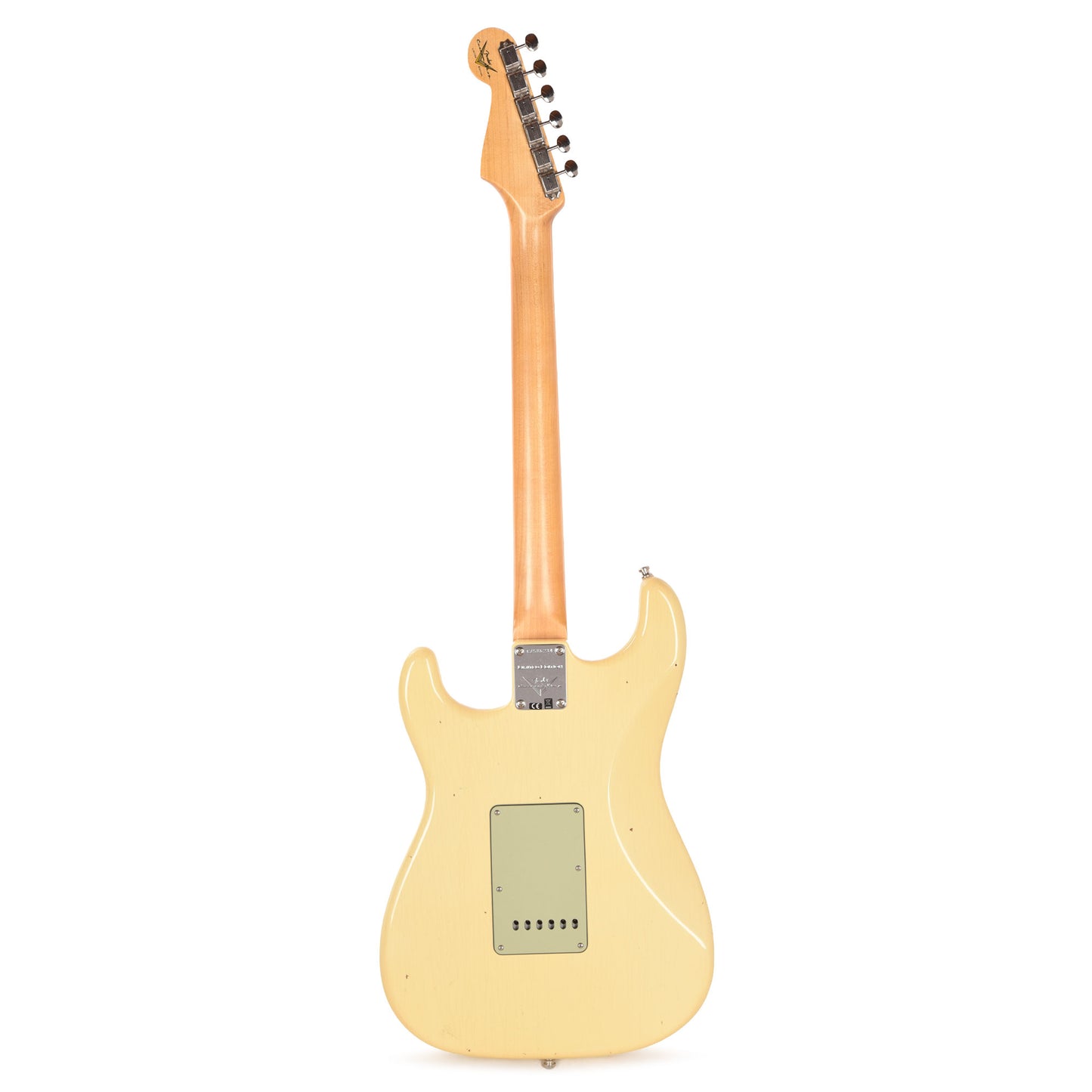 Fender Custom Shop NAMM Limited Edition 1965 Compound Radius Stratocaster Journeyman Relic Aged Vintage White Electric Guitars / Solid Body