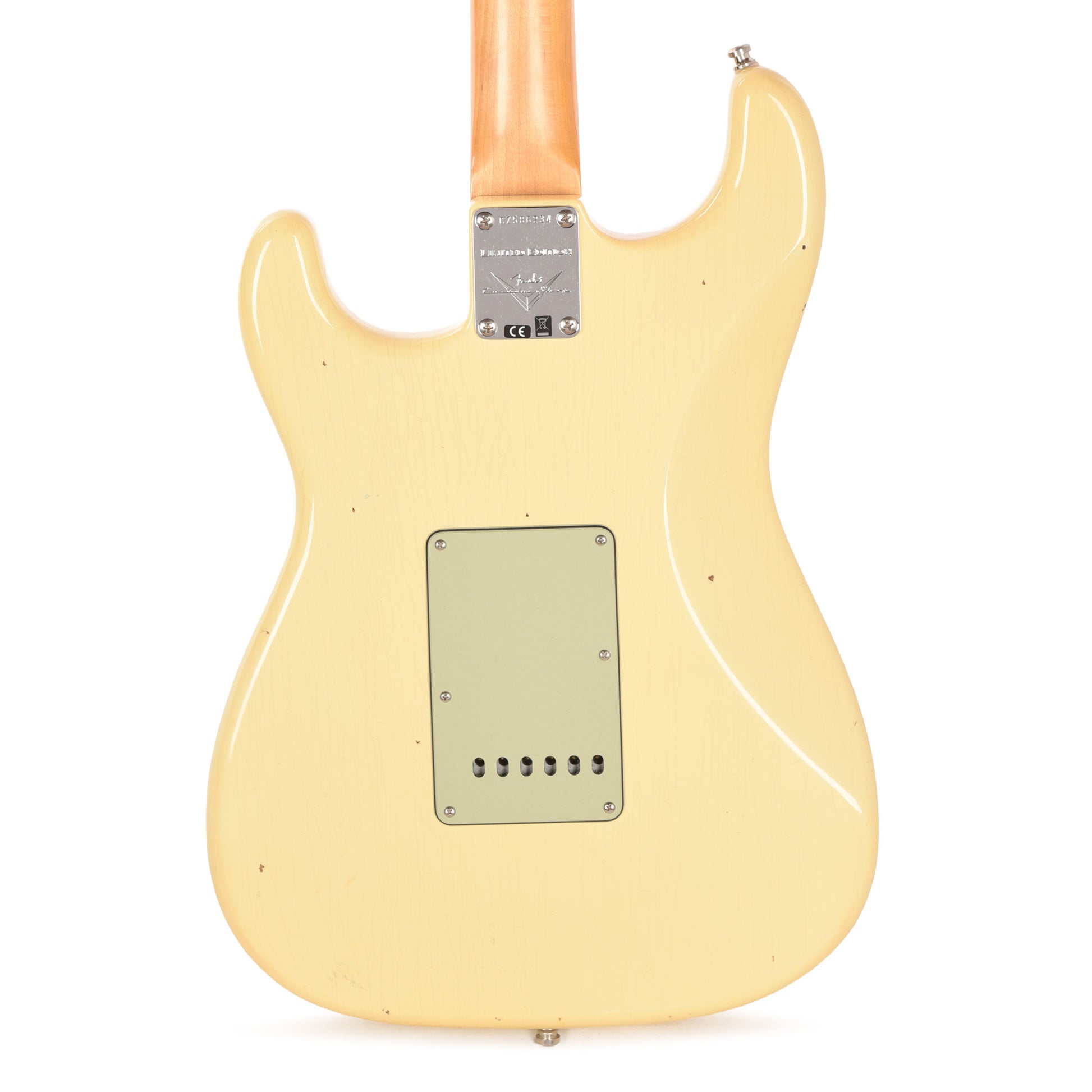 Fender Custom Shop NAMM Limited Edition 1965 Compound Radius Stratocaster Journeyman Relic Aged Vintage White Electric Guitars / Solid Body
