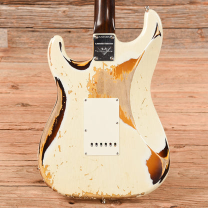 Fender Custom Shop NAMM LTD 56 Thinline Stratocaster Olympic White 2019 Electric Guitars / Solid Body