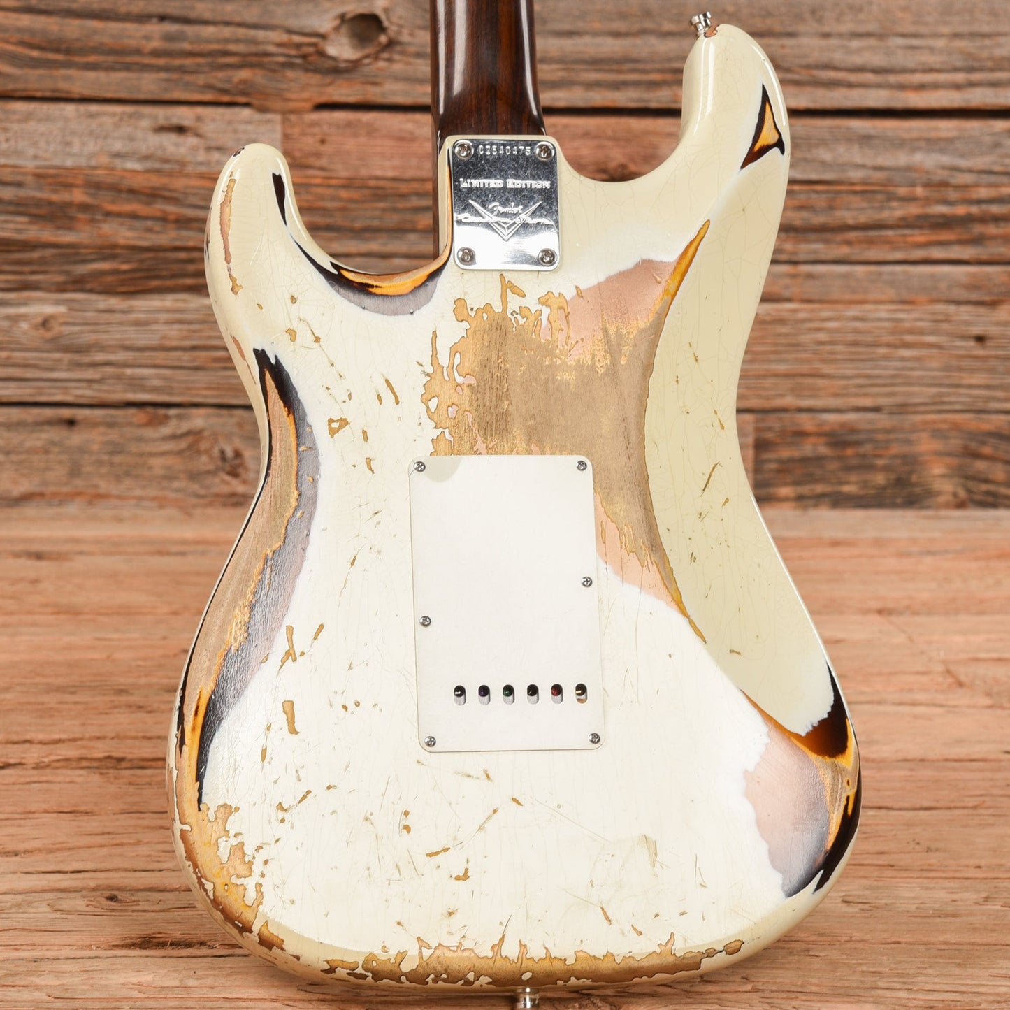 Fender Custom Shop NAMM LTD 56 Thinline Stratocaster Olympic White 2019 Electric Guitars / Solid Body