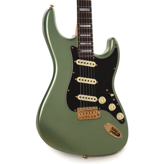 Fender Custom Shop Offset Stratocaster Deluxe Closet Classic Sage Green Metallic Master Built by Kyle McMillin Electric Guitars / Solid Body