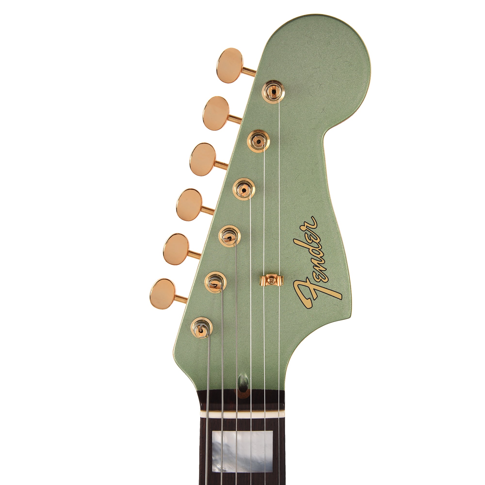 Fender Custom Shop Offset Stratocaster Deluxe Closet Classic Sage Green Metallic Master Built by Kyle McMillin Electric Guitars / Solid Body