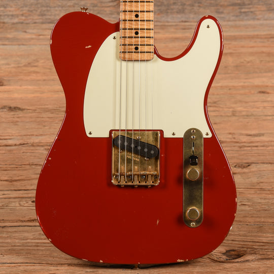 Fender Custom Shop Paul Waller Masterbuilt Esquire Relic Dakota Red 2010 Electric Guitars / Solid Body