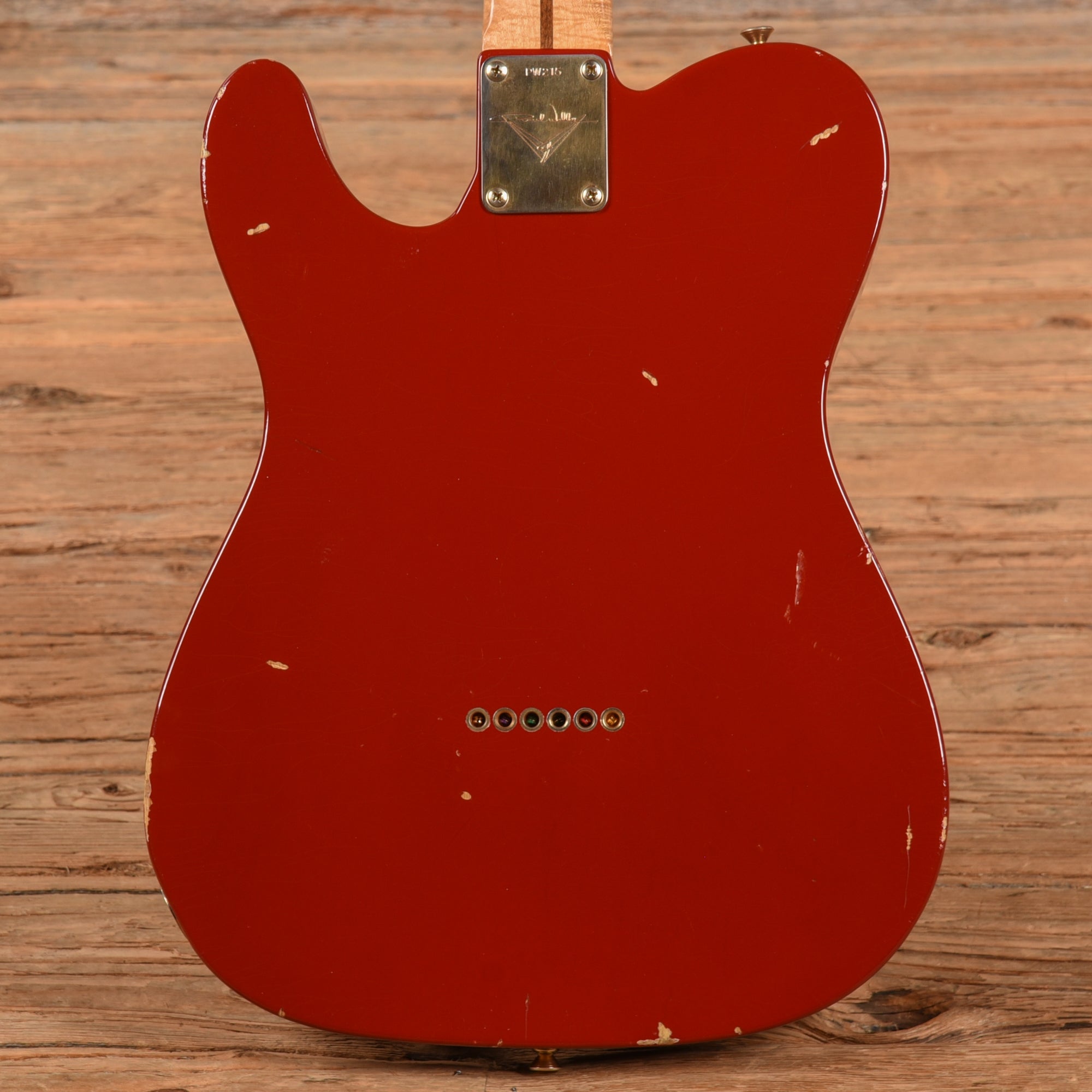 Fender Custom Shop Paul Waller Masterbuilt Esquire Relic Dakota Red 2010 Electric Guitars / Solid Body