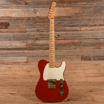 Fender Custom Shop Paul Waller Masterbuilt Esquire Relic Dakota Red 2010 Electric Guitars / Solid Body