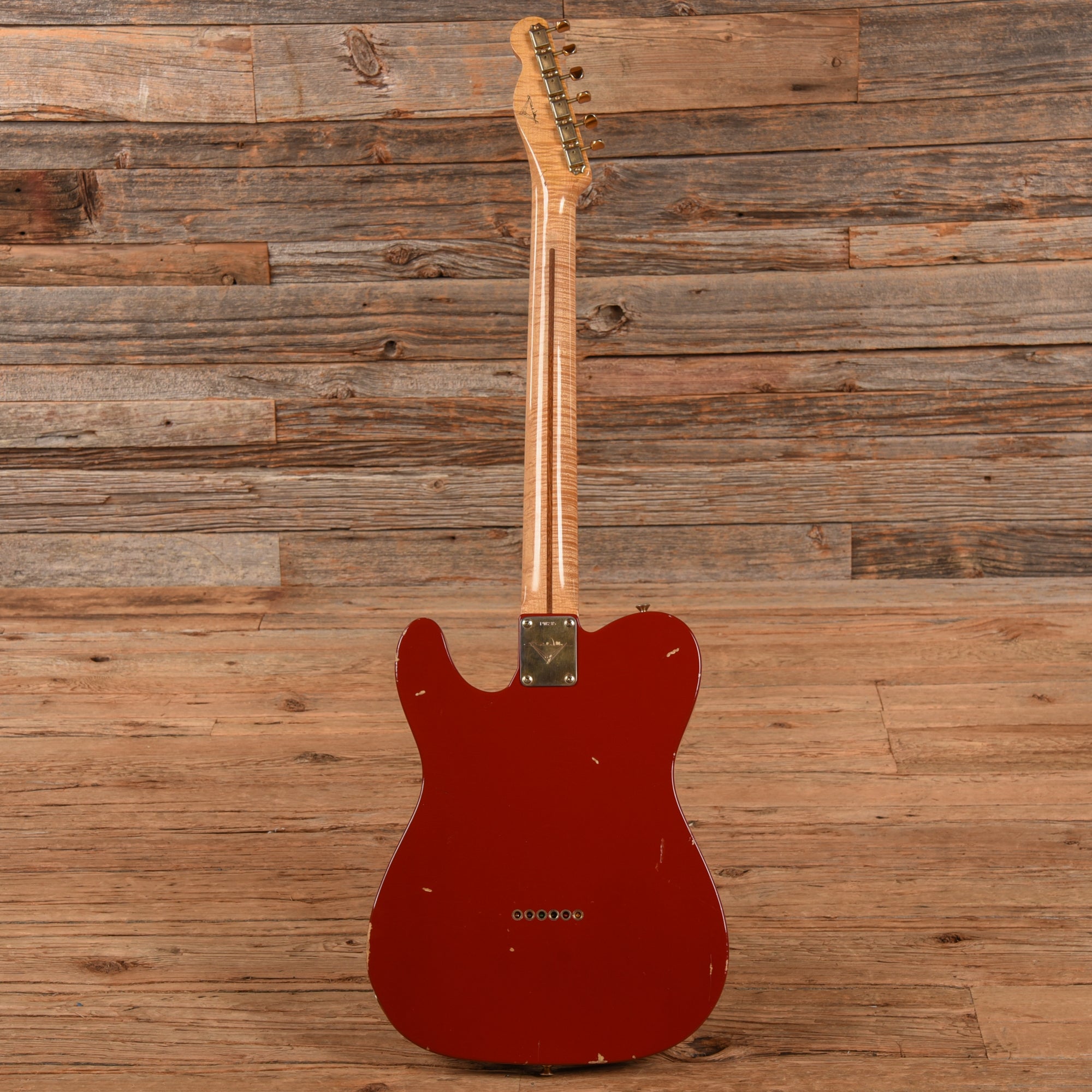 Fender Custom Shop Paul Waller Masterbuilt Esquire Relic Dakota Red 2010 Electric Guitars / Solid Body
