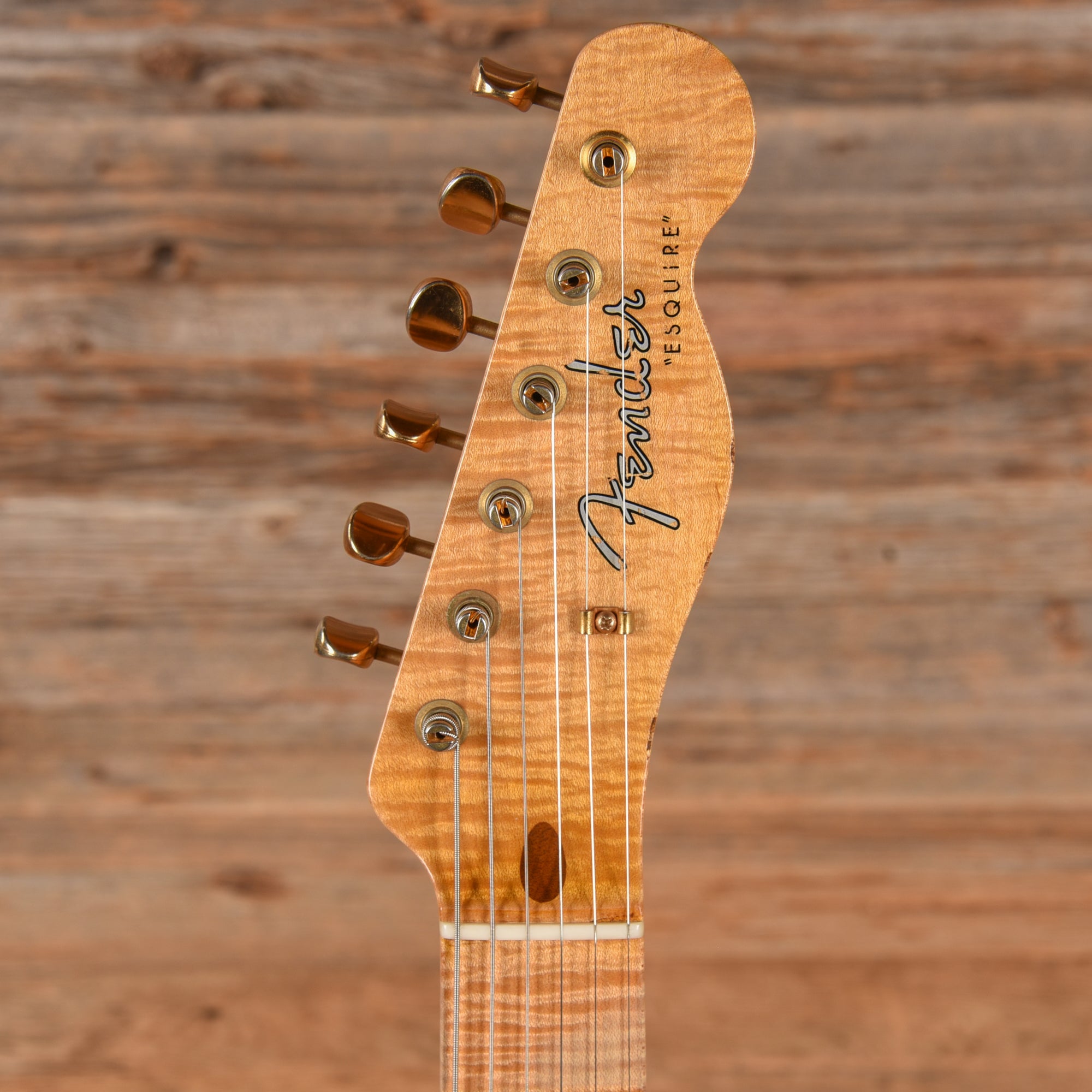 Fender Custom Shop Paul Waller Masterbuilt Esquire Relic Dakota Red 2010 Electric Guitars / Solid Body