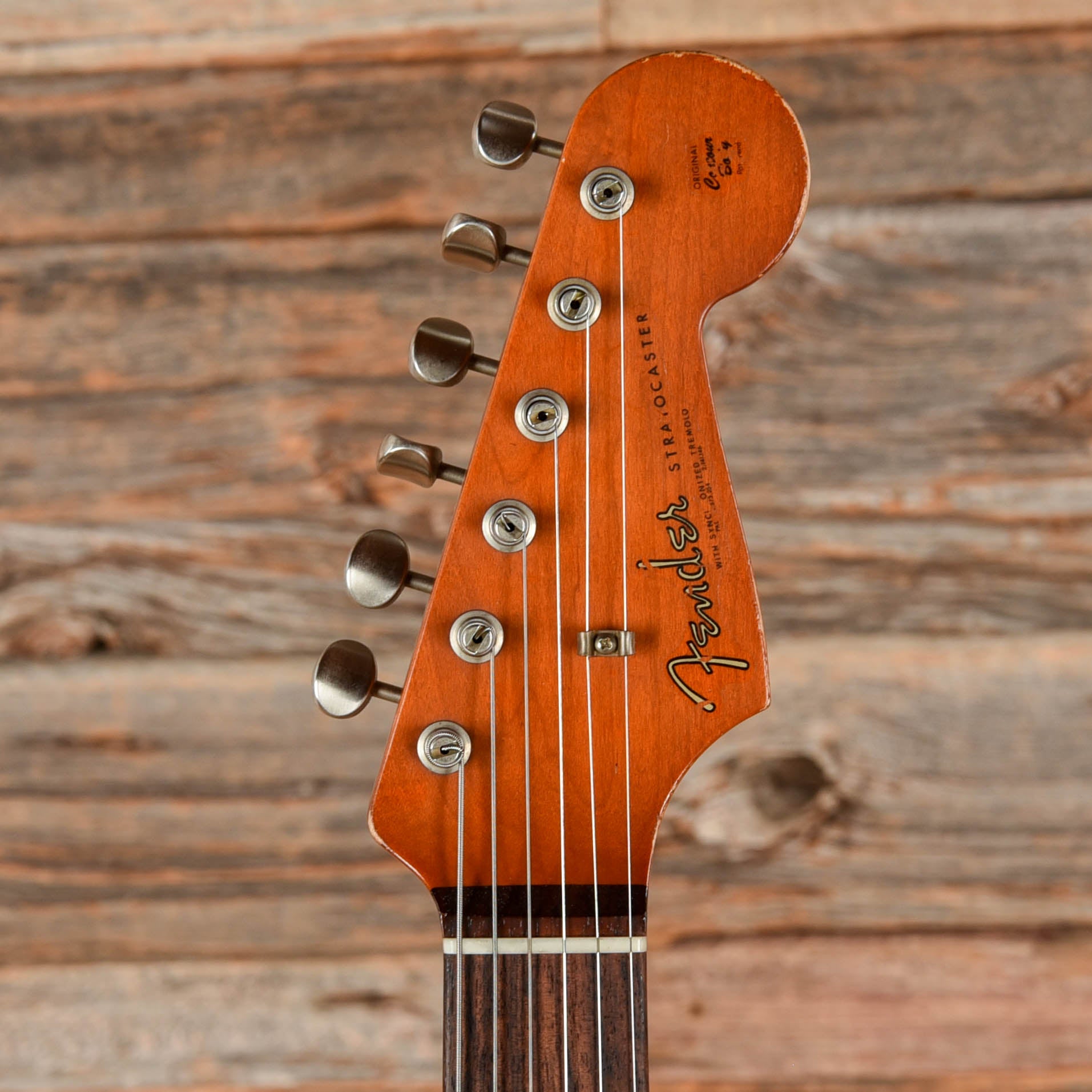 Fender Custom Shop Paul Waller Masterbuilt Sand Blast Stratocaster 3-Tone Sunburst 2023 Electric Guitars / Solid Body