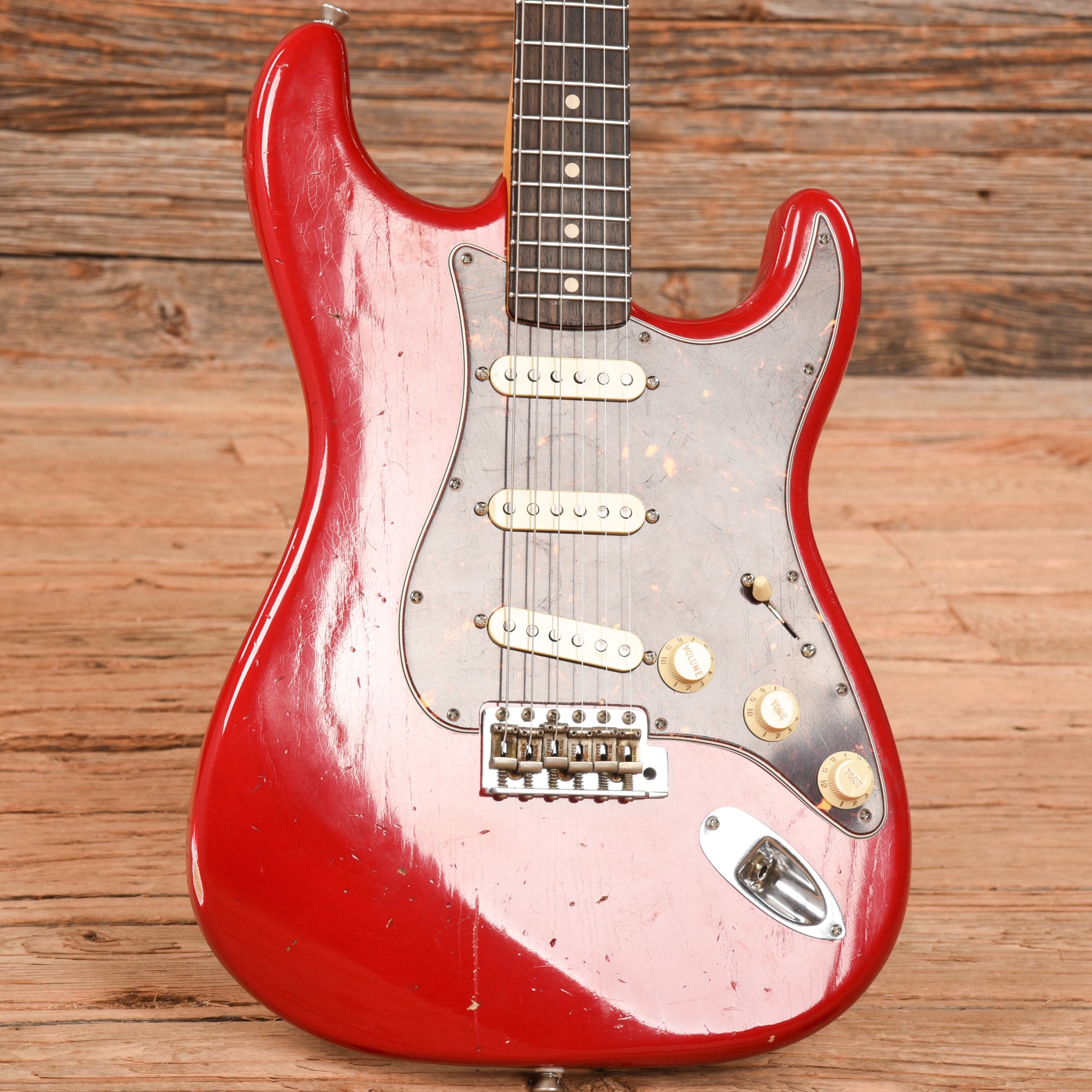 Fender Custom Shop Post Modern Stratocaster Journeyman Relic Torino Red 2017 Electric Guitars / Solid Body