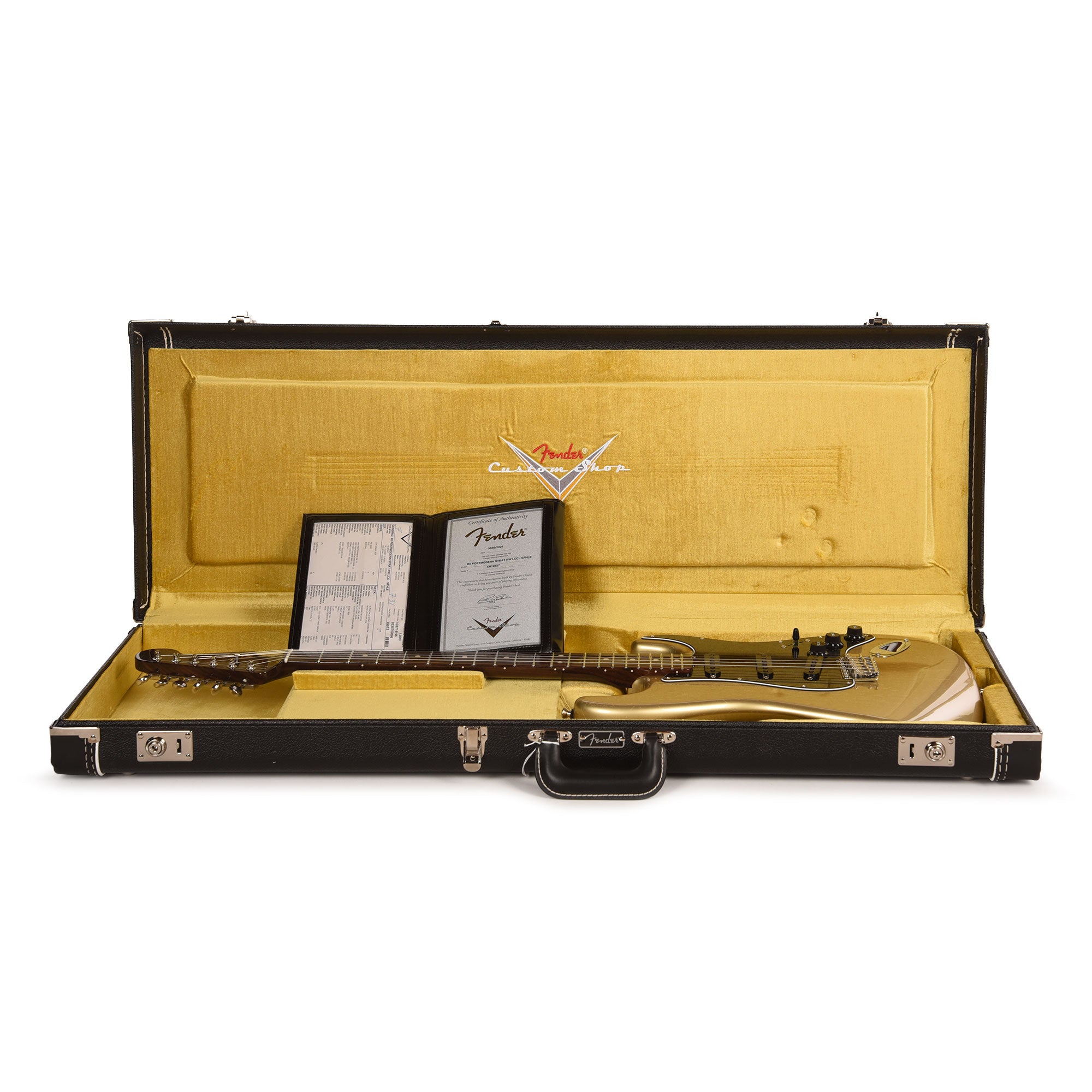 Fender Custom Shop Postmodern Stratocaster Deluxe Closet Classic Super Faded HLE Gold Electric Guitars / Solid Body