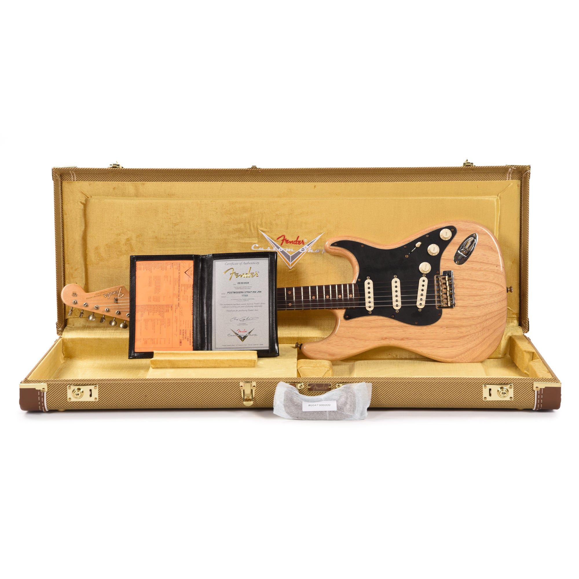 Fender Custom Shop Postmodern Stratocaster Journeyman Relic Aged Natural Electric Guitars / Solid Body