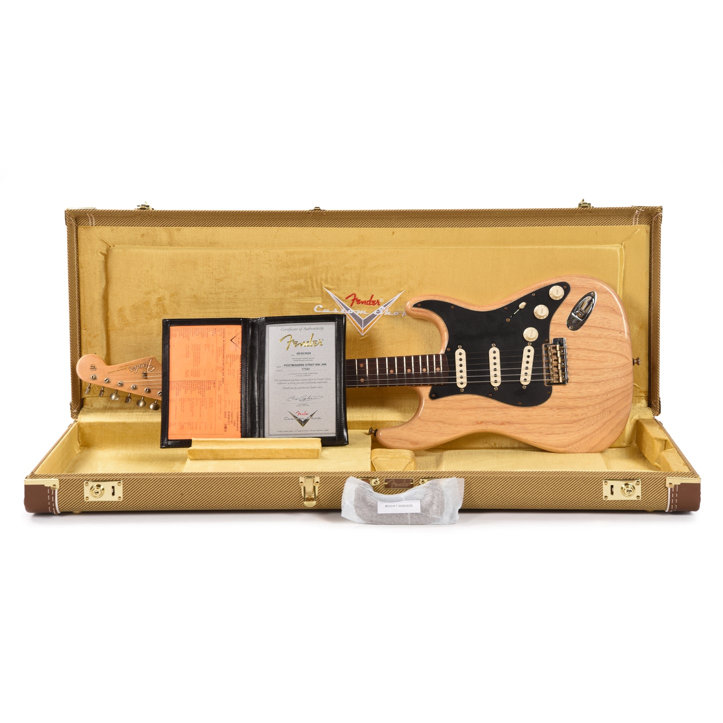 Fender Custom Shop Postmodern Stratocaster Journeyman Relic Aged Natural Electric Guitars / Solid Body