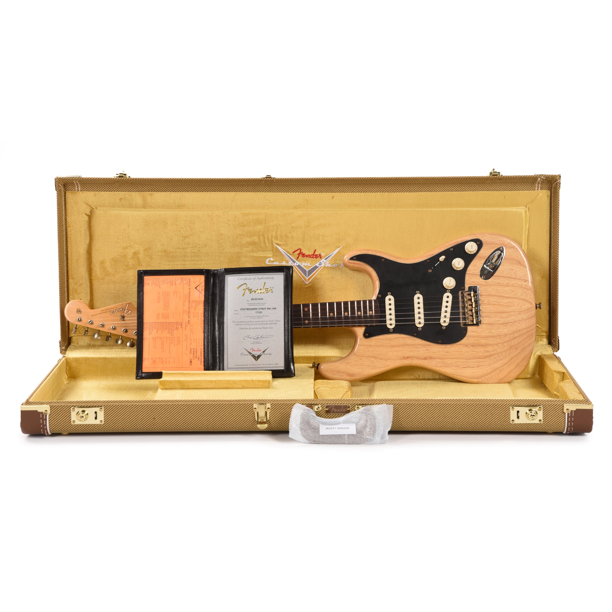 Fender Custom Shop Postmodern Stratocaster Journeyman Relic Aged Natural Electric Guitars / Solid Body