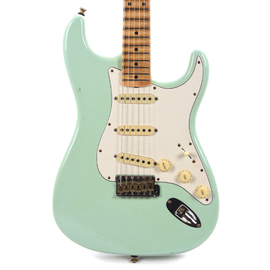 Fender Custom Shop Postmodern Stratocaster Journeyman Relic Aged Surf Green Electric Guitars / Solid Body