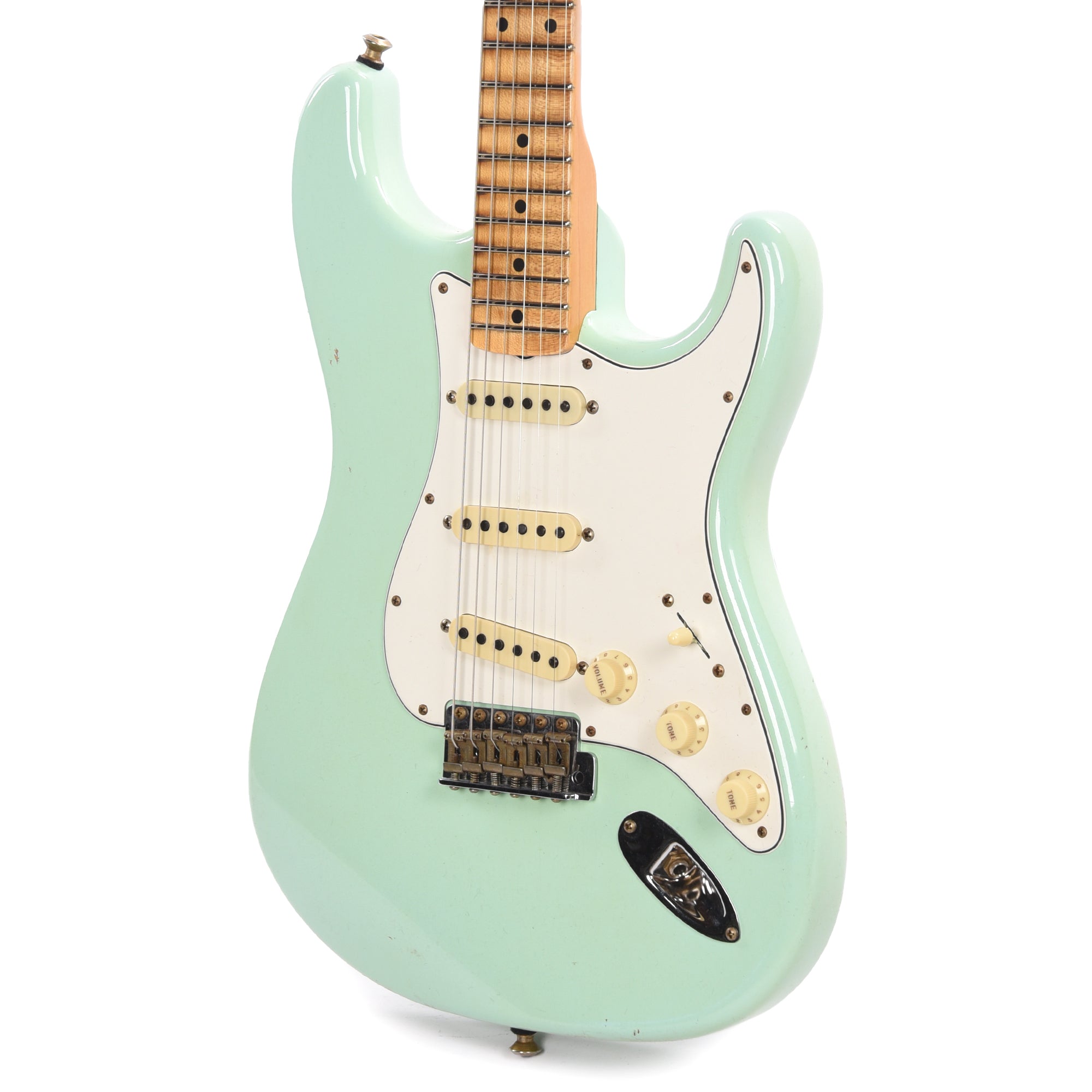 Fender Custom Shop Postmodern Stratocaster Journeyman Relic Aged Surf Green Electric Guitars / Solid Body