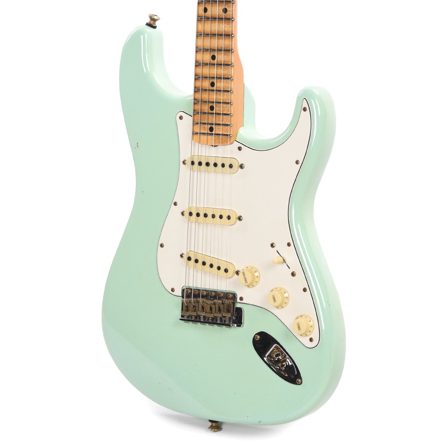 Fender Custom Shop Postmodern Stratocaster Journeyman Relic Aged Surf Green Electric Guitars / Solid Body
