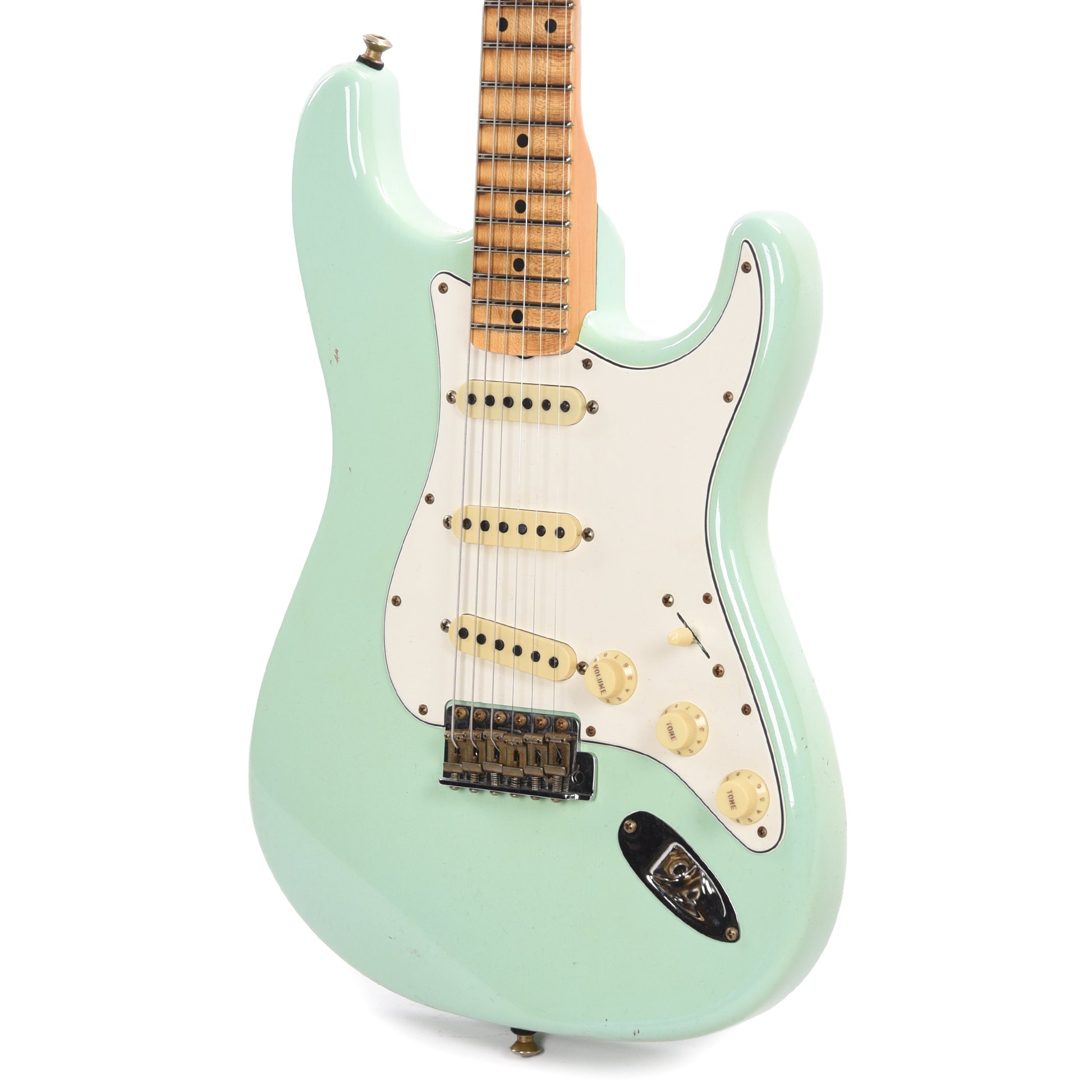 Fender Custom Shop Postmodern Stratocaster Journeyman Relic Aged Surf Green Electric Guitars / Solid Body