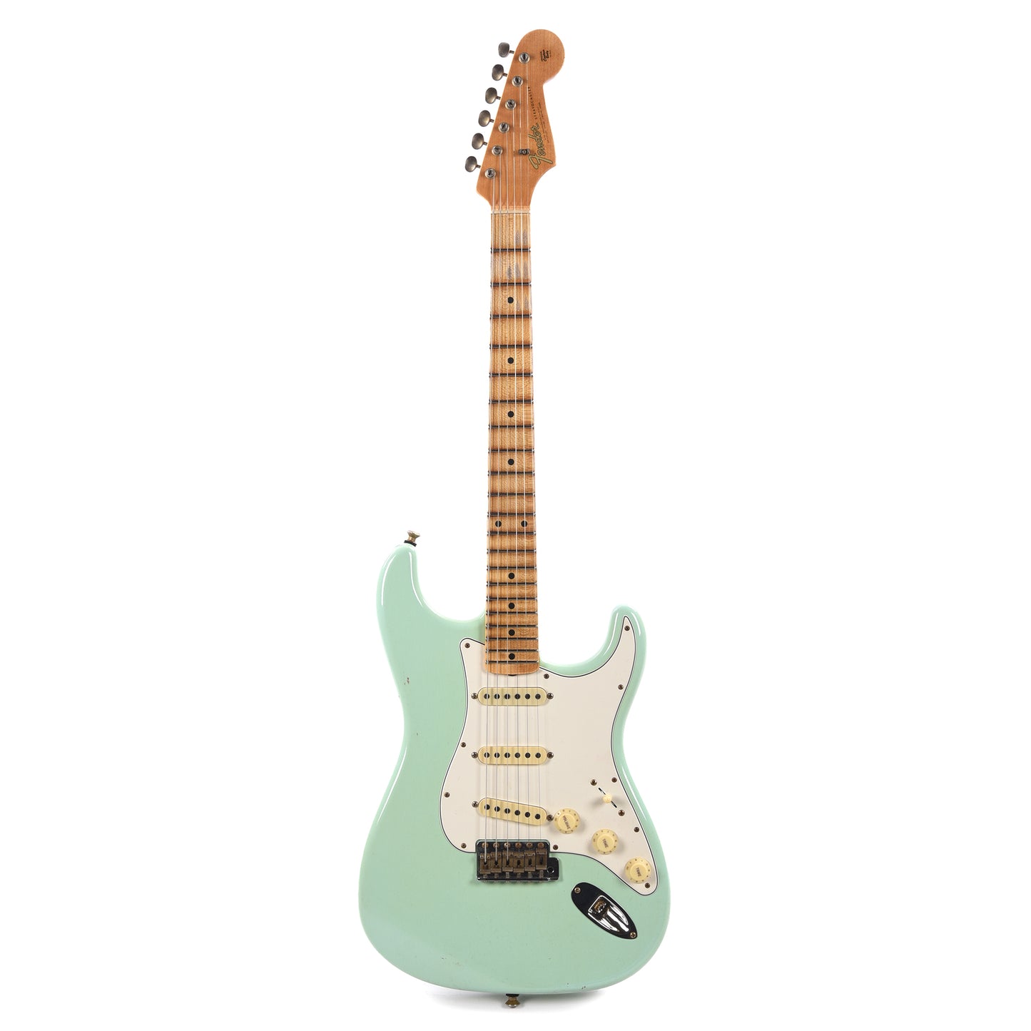 Fender Custom Shop Postmodern Stratocaster Journeyman Relic Aged Surf Green Electric Guitars / Solid Body