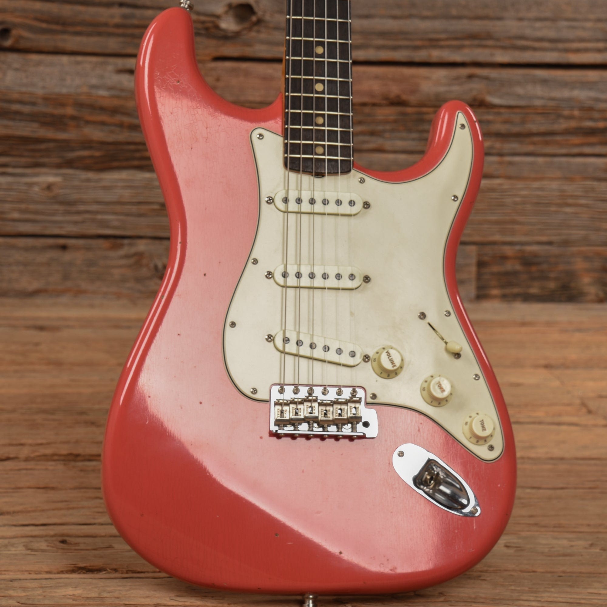 Fender Custom Shop Postmodern Stratocaster journeyman Relic Faded Aged Fiesta Red 2019 Electric Guitars / Solid Body